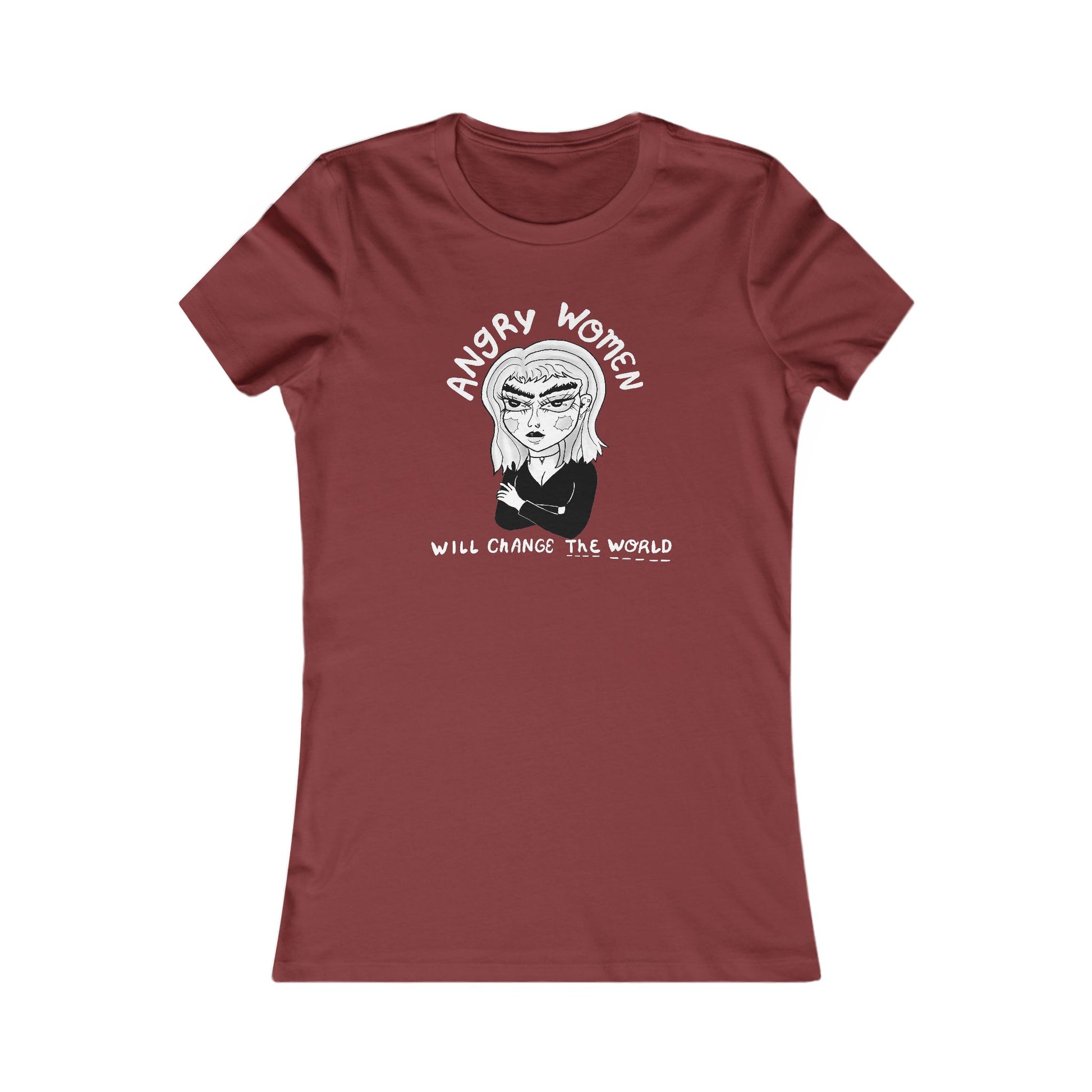 Angry Women Will Change the World Tee - Feminist Shirt