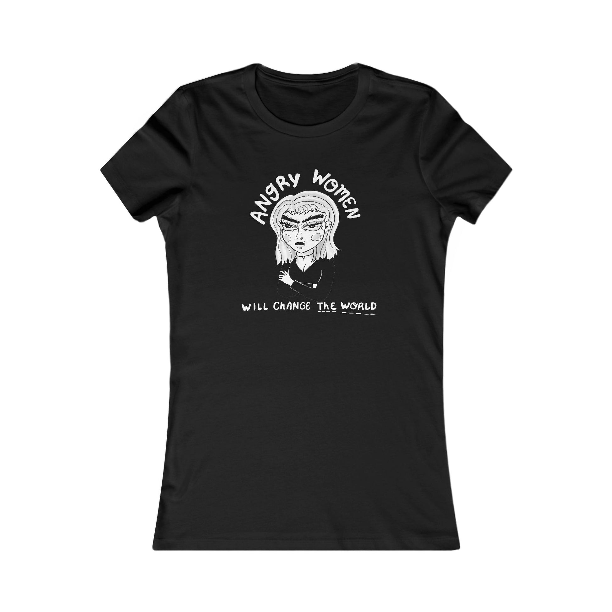 Angry Women Will Change the World Tee - Feminist Shirt