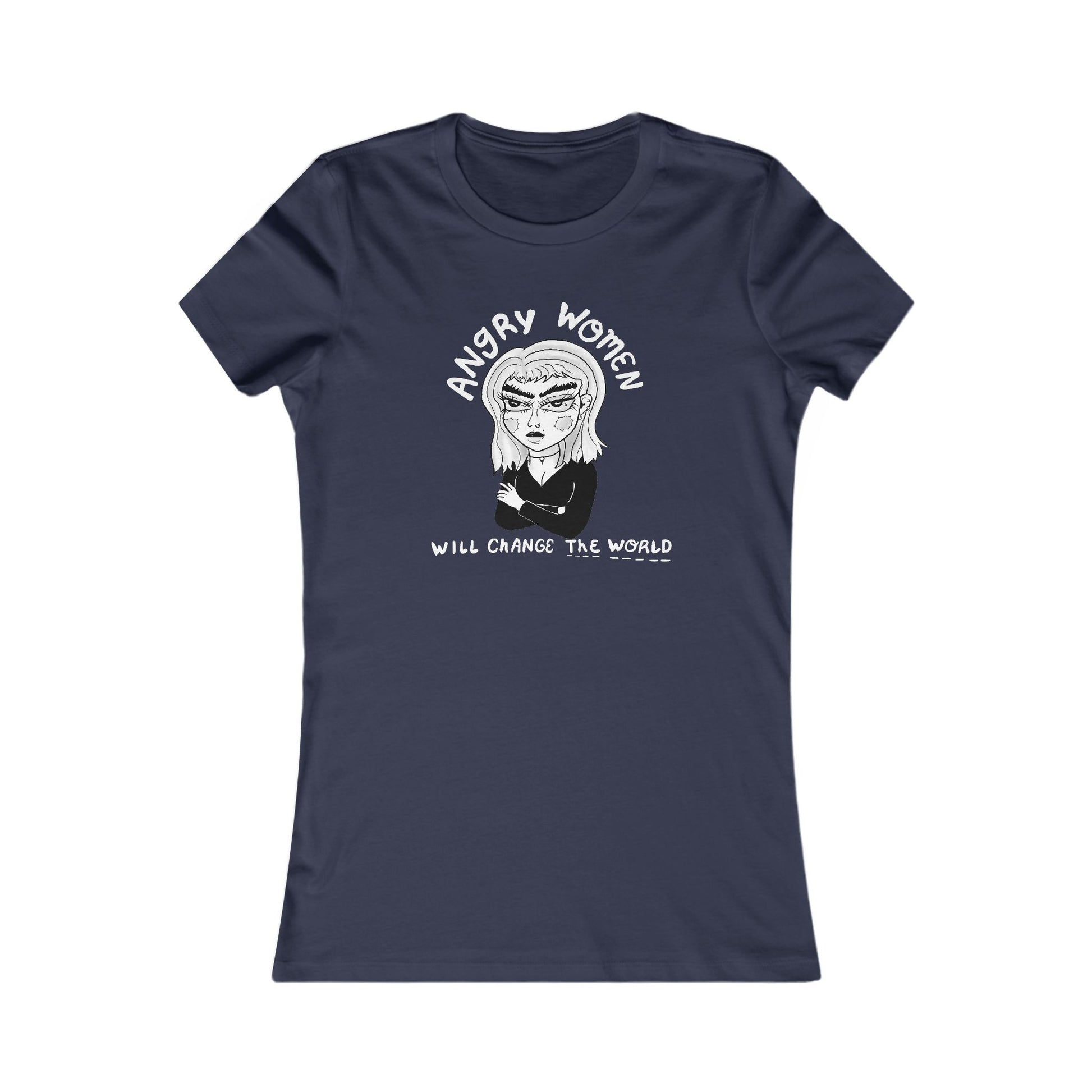 Angry Women Will Change the World Tee - Feminist Shirt