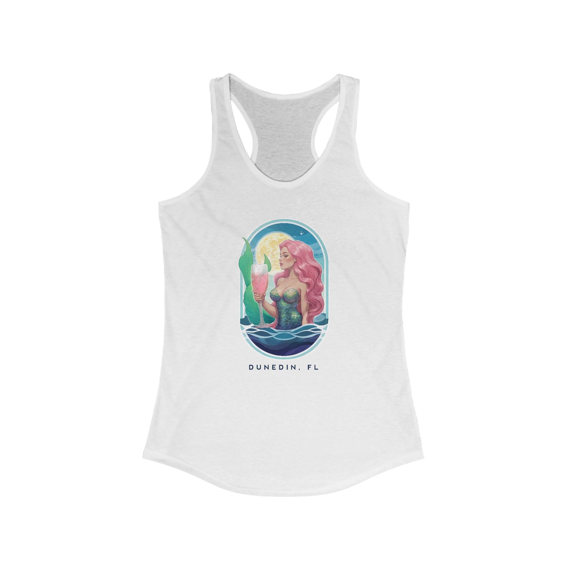 Dunedin Mermaid Racerback tank t-shirt protest mens womens | Speak Out Shirts