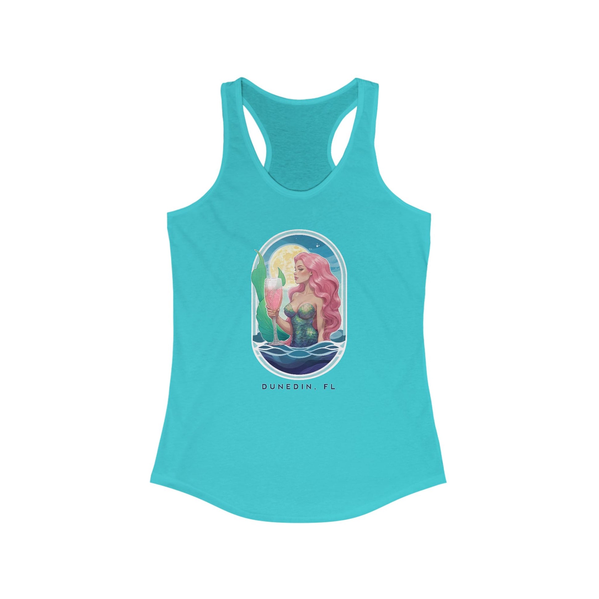 Dunedin Mermaid Racerback tank t-shirt protest mens womens | Speak Out Shirts