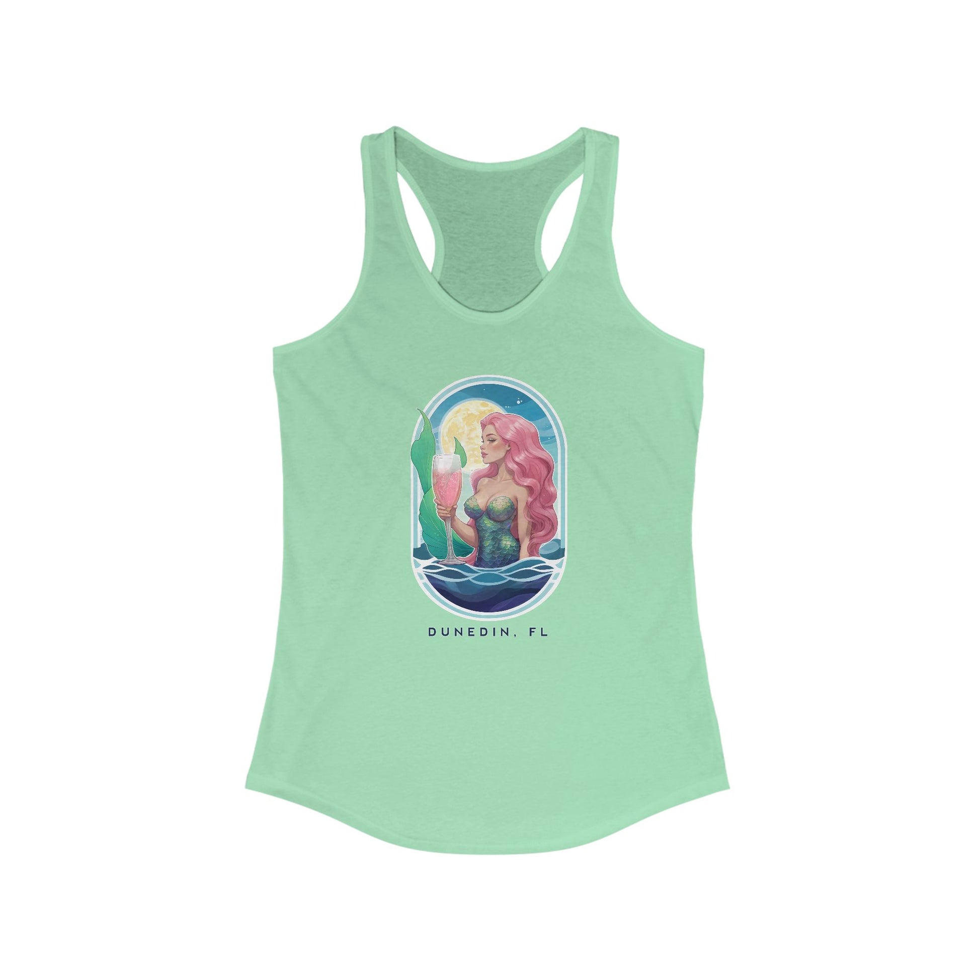 Dunedin Mermaid Racerback tank t-shirt protest mens womens | Speak Out Shirts
