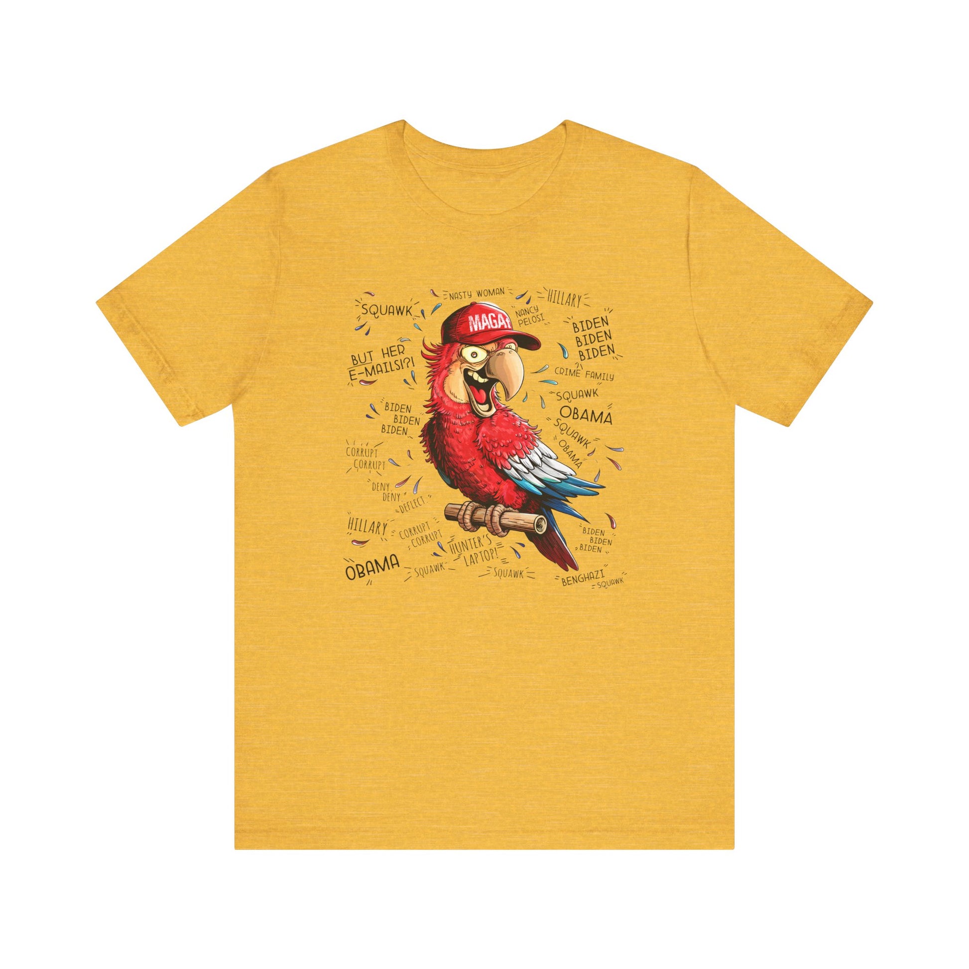Squawk tastic Deflection Parrot The Ultimate MAGA t-shirt protest mens womens | Speak Out Shirts