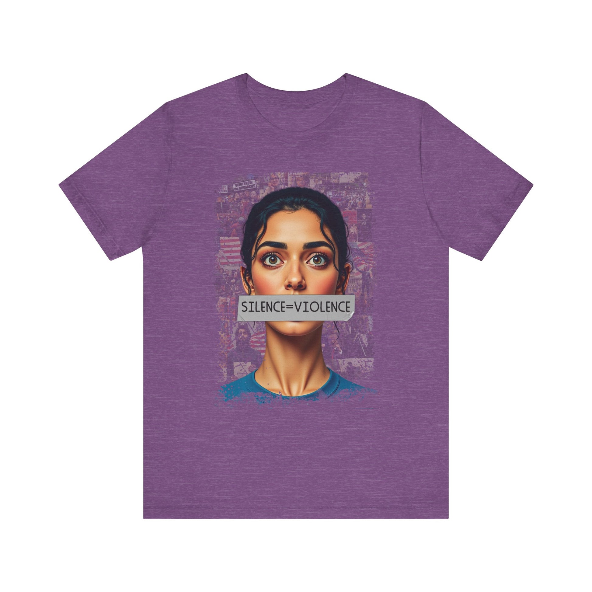 Silence = Violence t-shirt protest mens womens | Speak Out Shirts