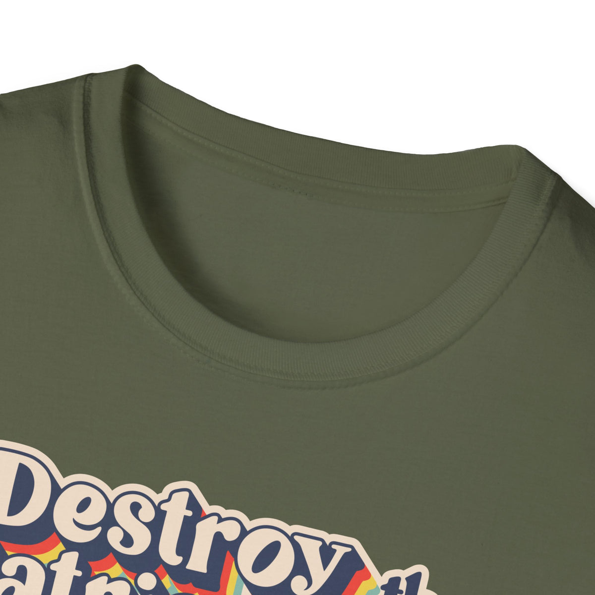 Vote T-Shirt — "Destroy the Patriarchy with a Pen" Political Activist Tee