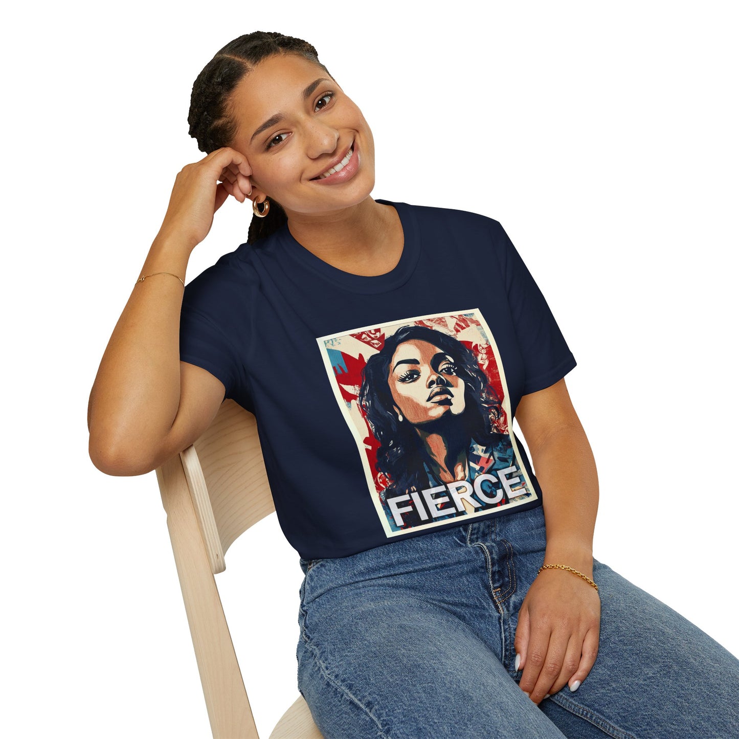 Jasmine Crockett Tribute Shirt - FIERCE