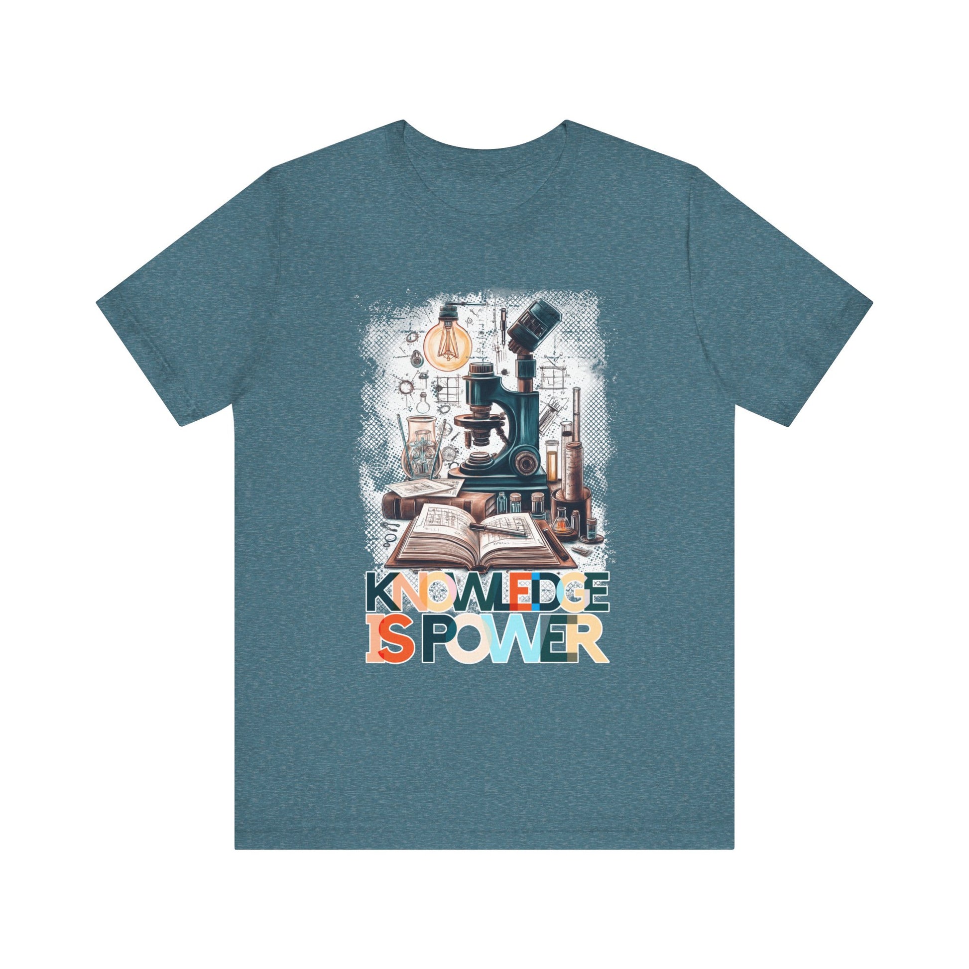 Knowledge Is Power Unisex Shirt - Educated Resistance