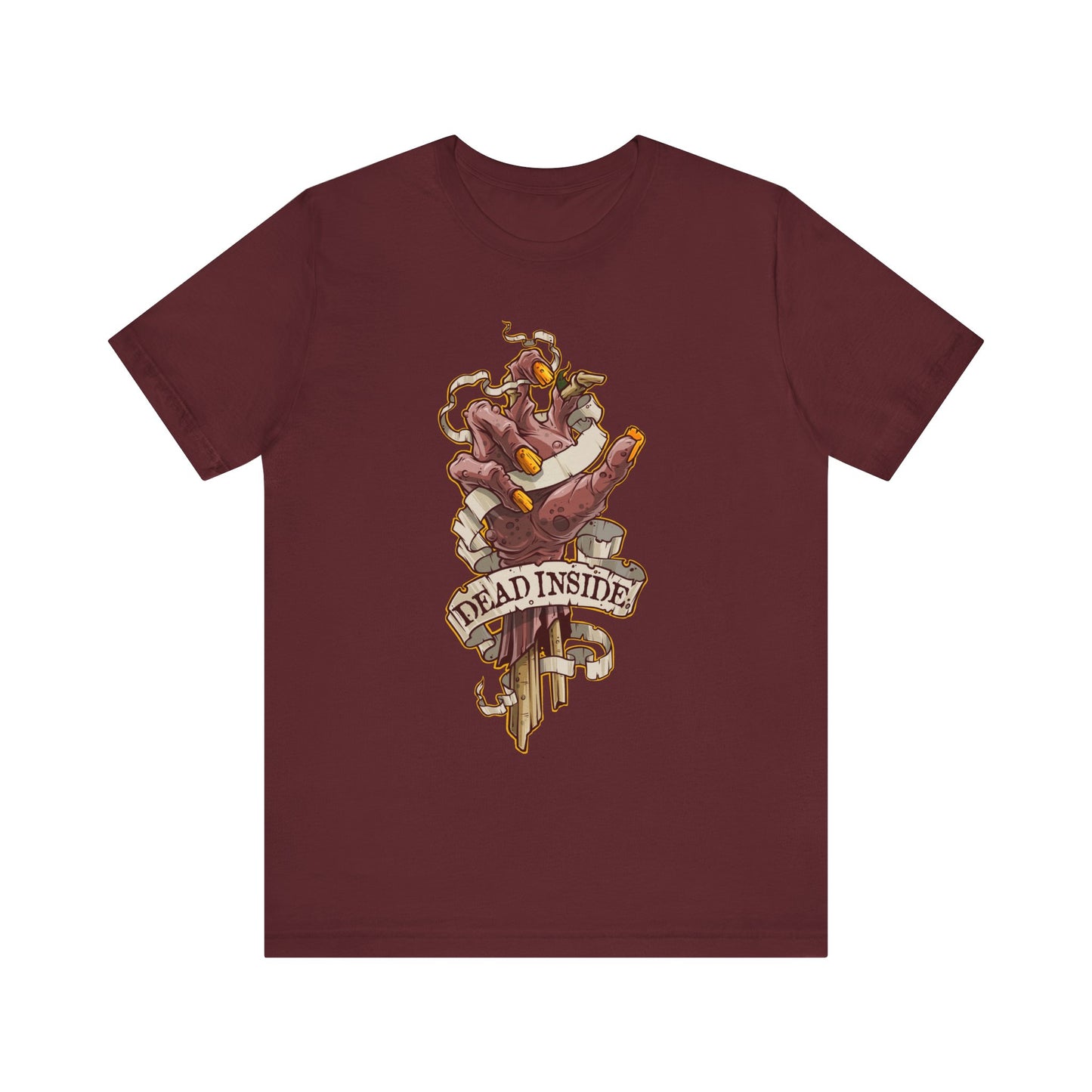 Dead Inside - Zombie Hand Unisex Halloween Shirt