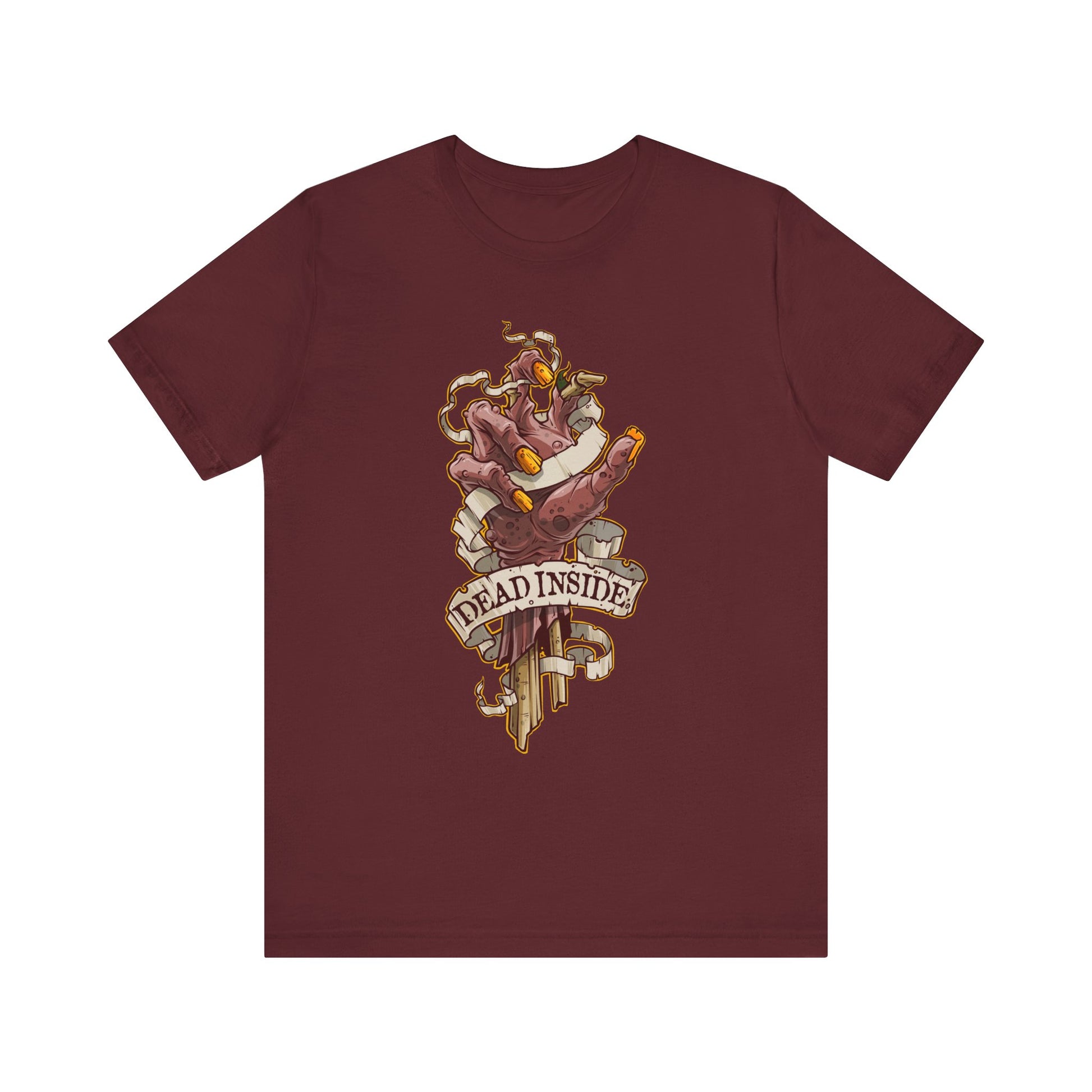 Dead Inside Zombie Hand Unisex Halloween Shirt