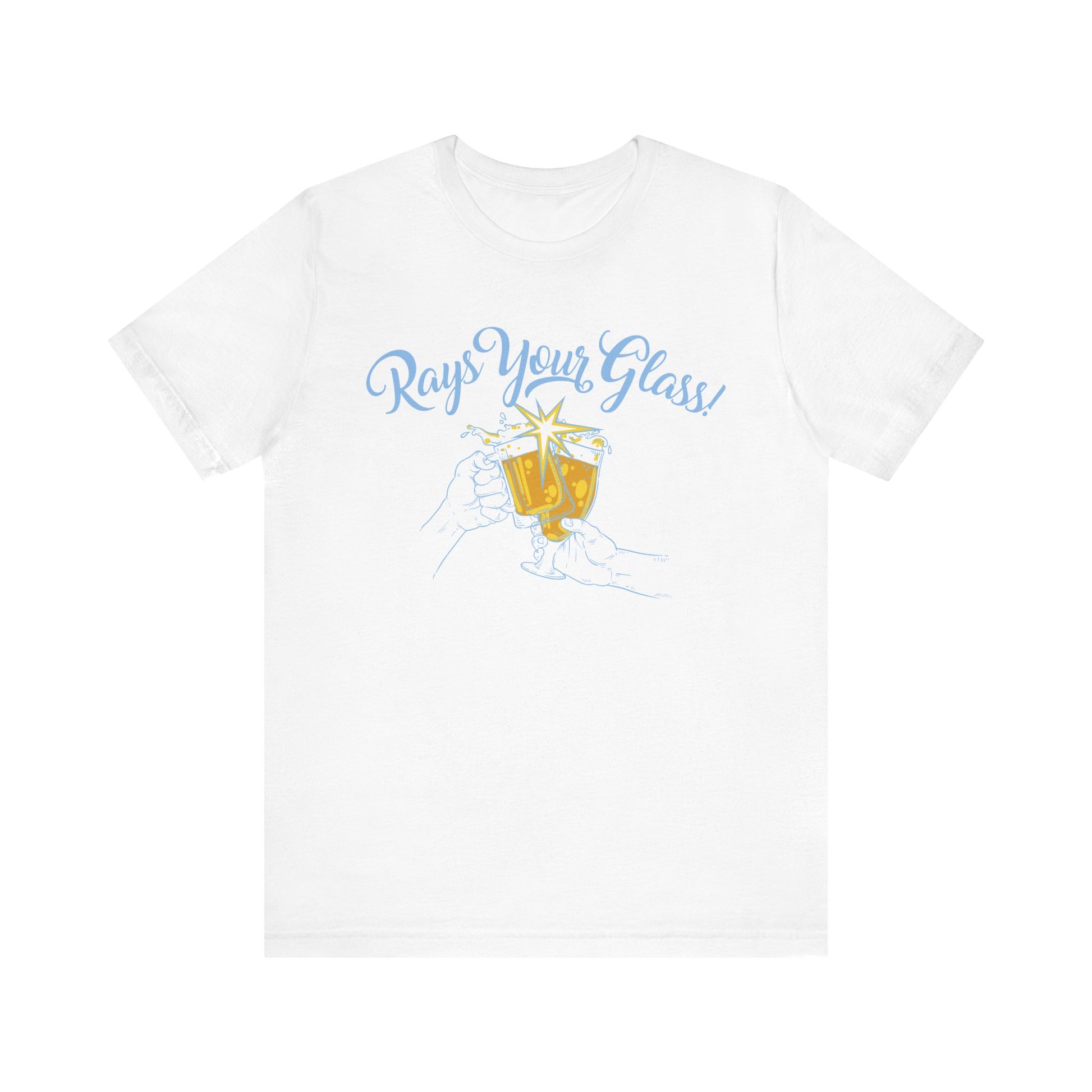 Rays Your Glass Cheers to the Tampa Bay Rays t-shirt mens womens ladies | Speak Out Shirts