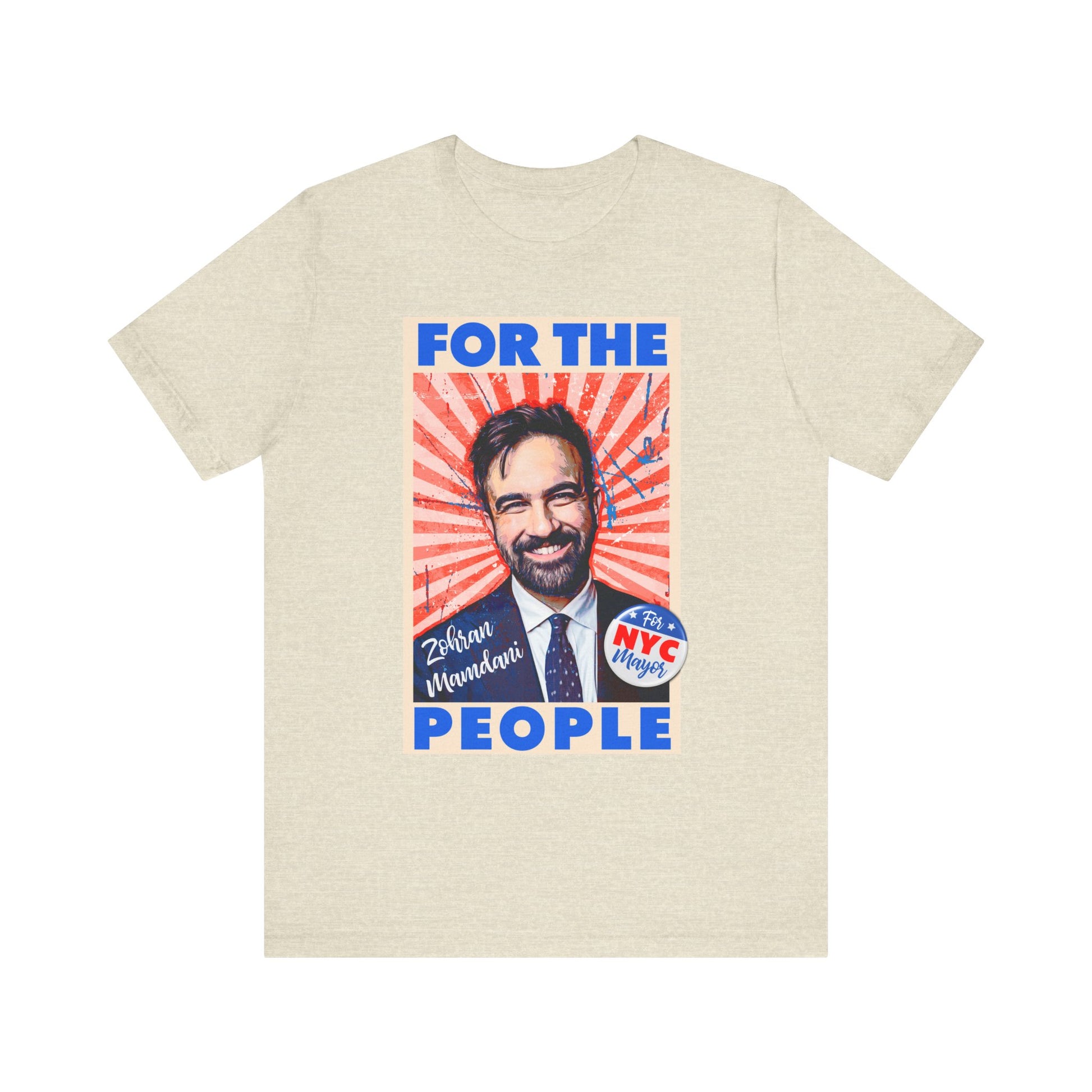 Zohran Mamdani FOR THE PEOPLE t-shirt protest mens womens | Speak Out Shirts