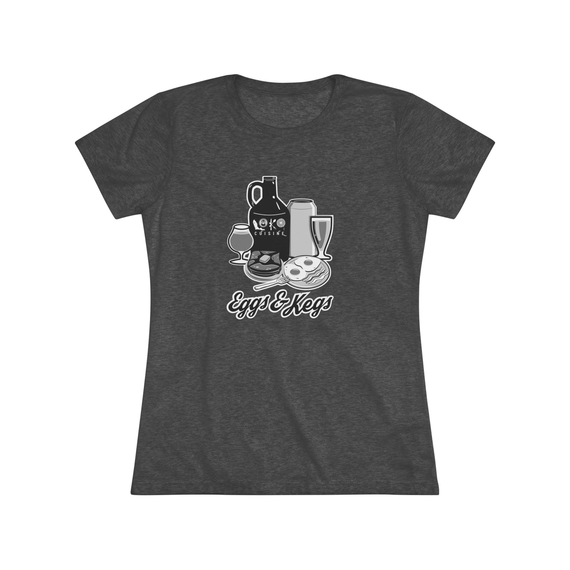 Women's Eggs & Kegs Tee by LOKO Cuisine - Brunch