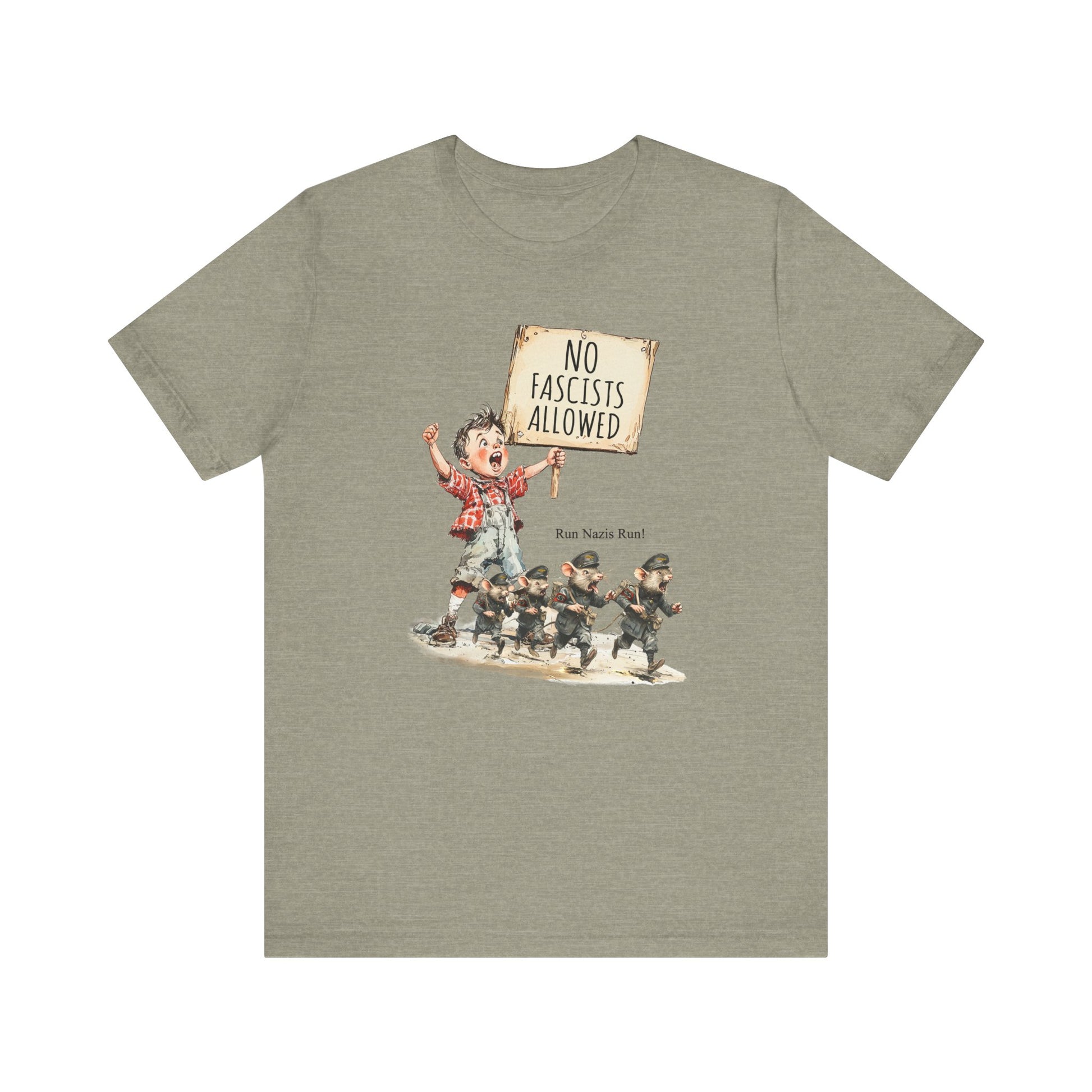 No Fascists Allowed! t-shirt protest mens womens | Speak Out Shirts