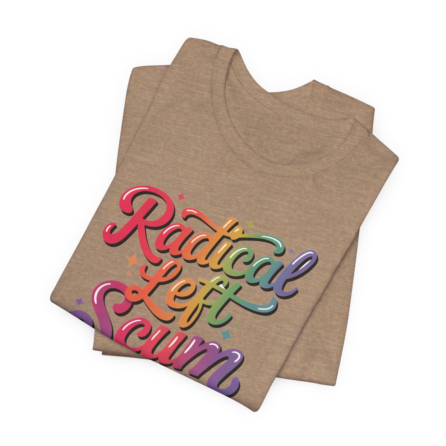 Radical Left Scum Protest Icons Short Sleeve t-shirt protest mens womens | Speak Out Shirts