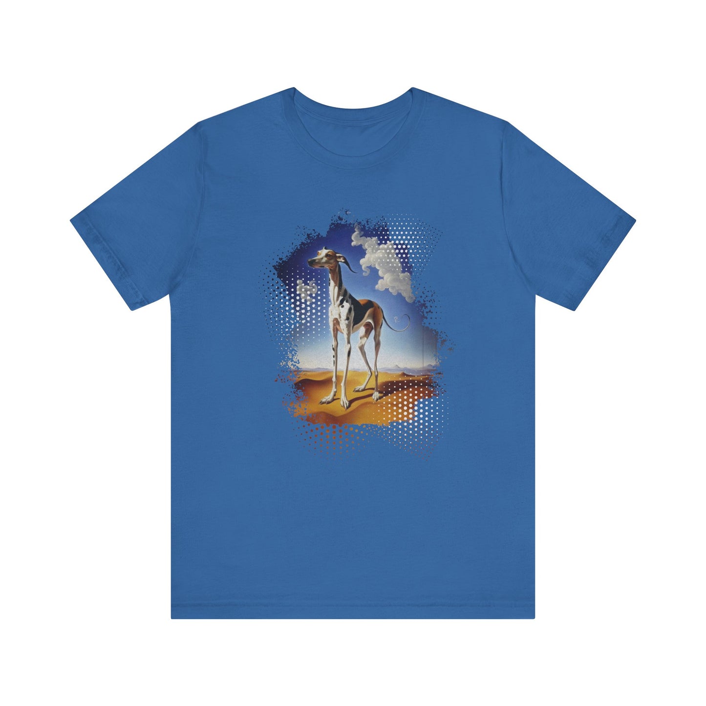Greyhound Dreams - Dali Inspired Greyhound Unisex Tee