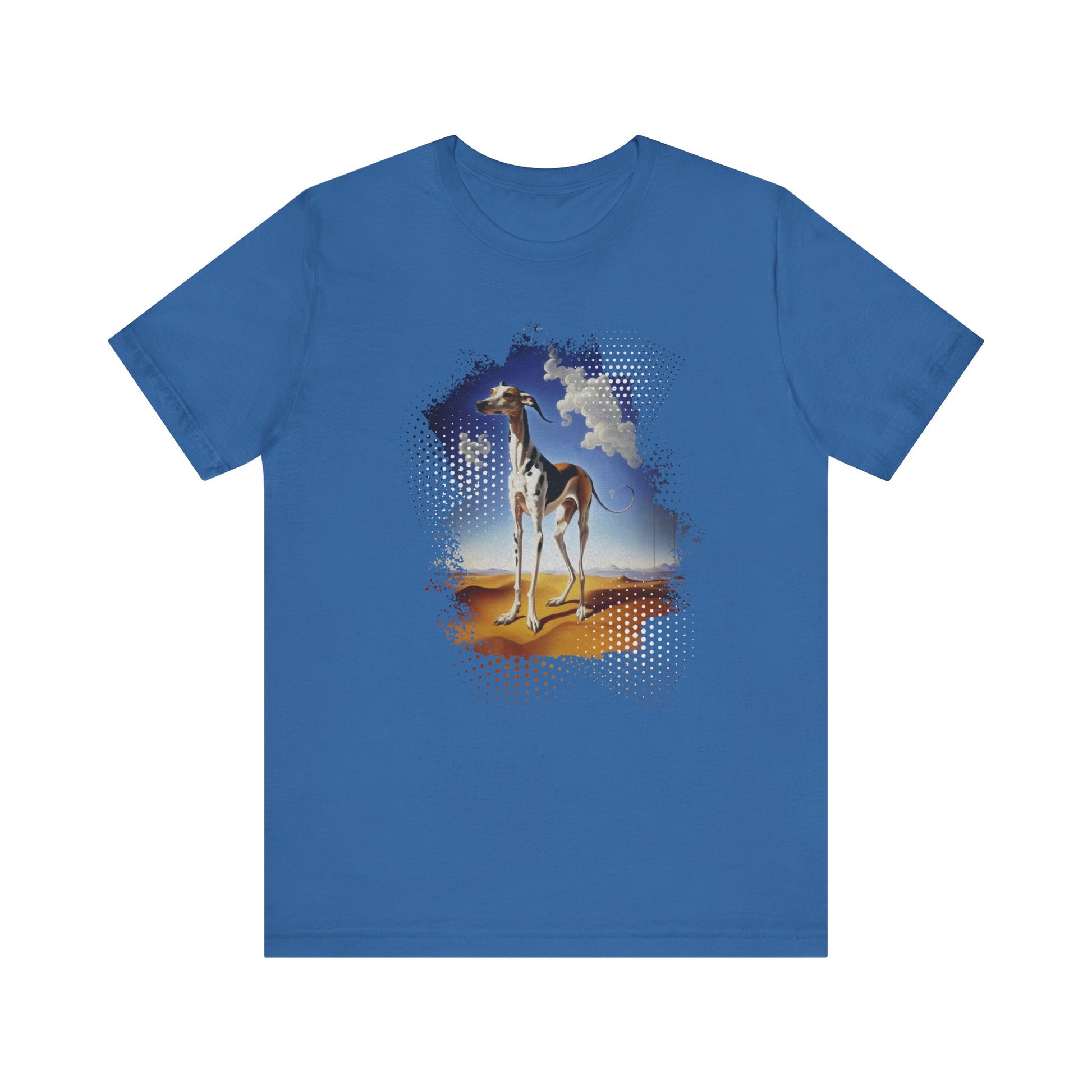 Greyhound Dreams Dalí-Inspired Unisex Tee