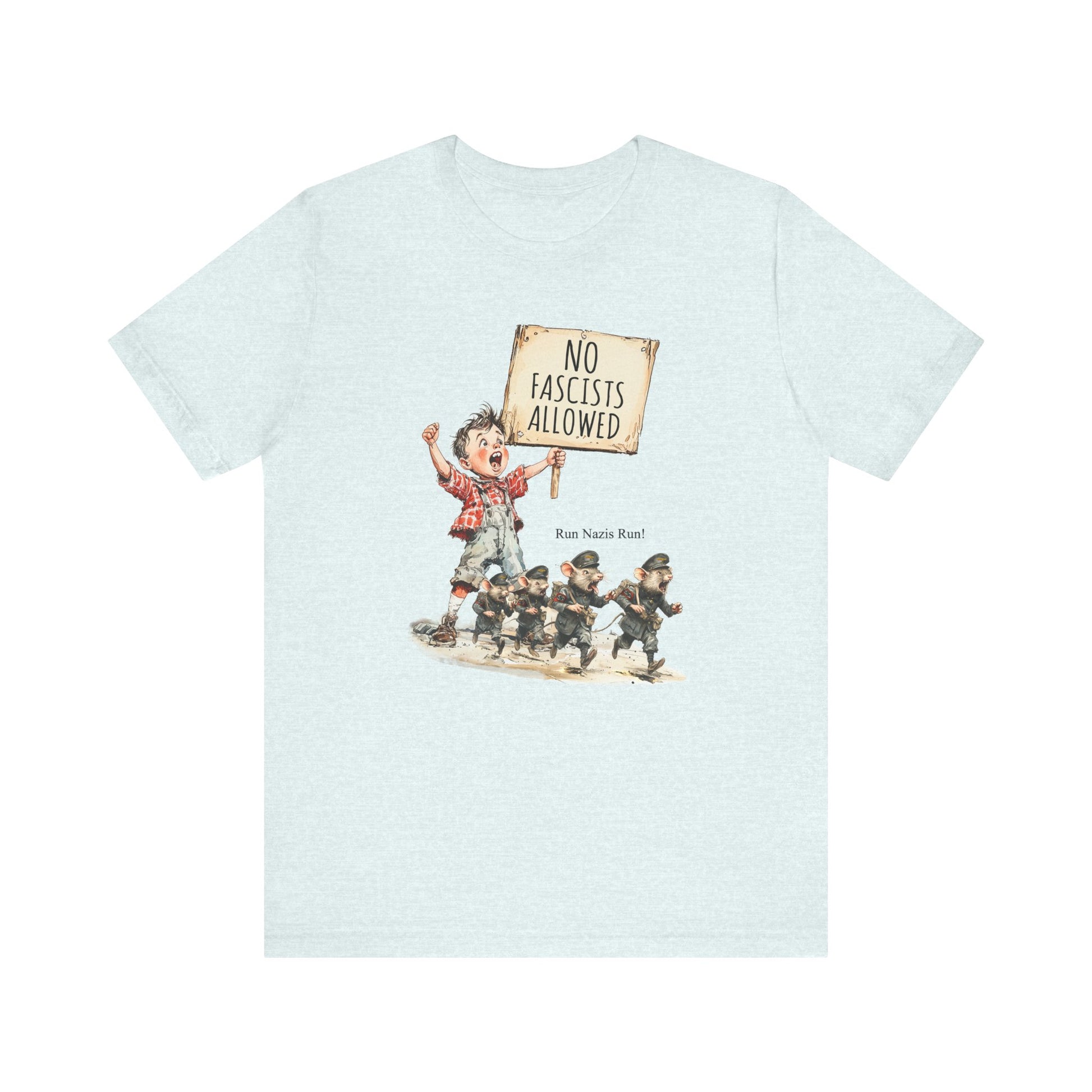 No Fascists Allowed! t-shirt protest mens womens | Speak Out Shirts