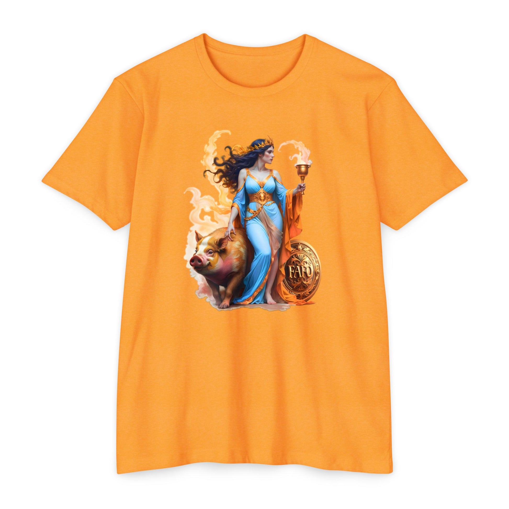 Circe: The Original FAFO Queen Unisex CVC Jersey Tee