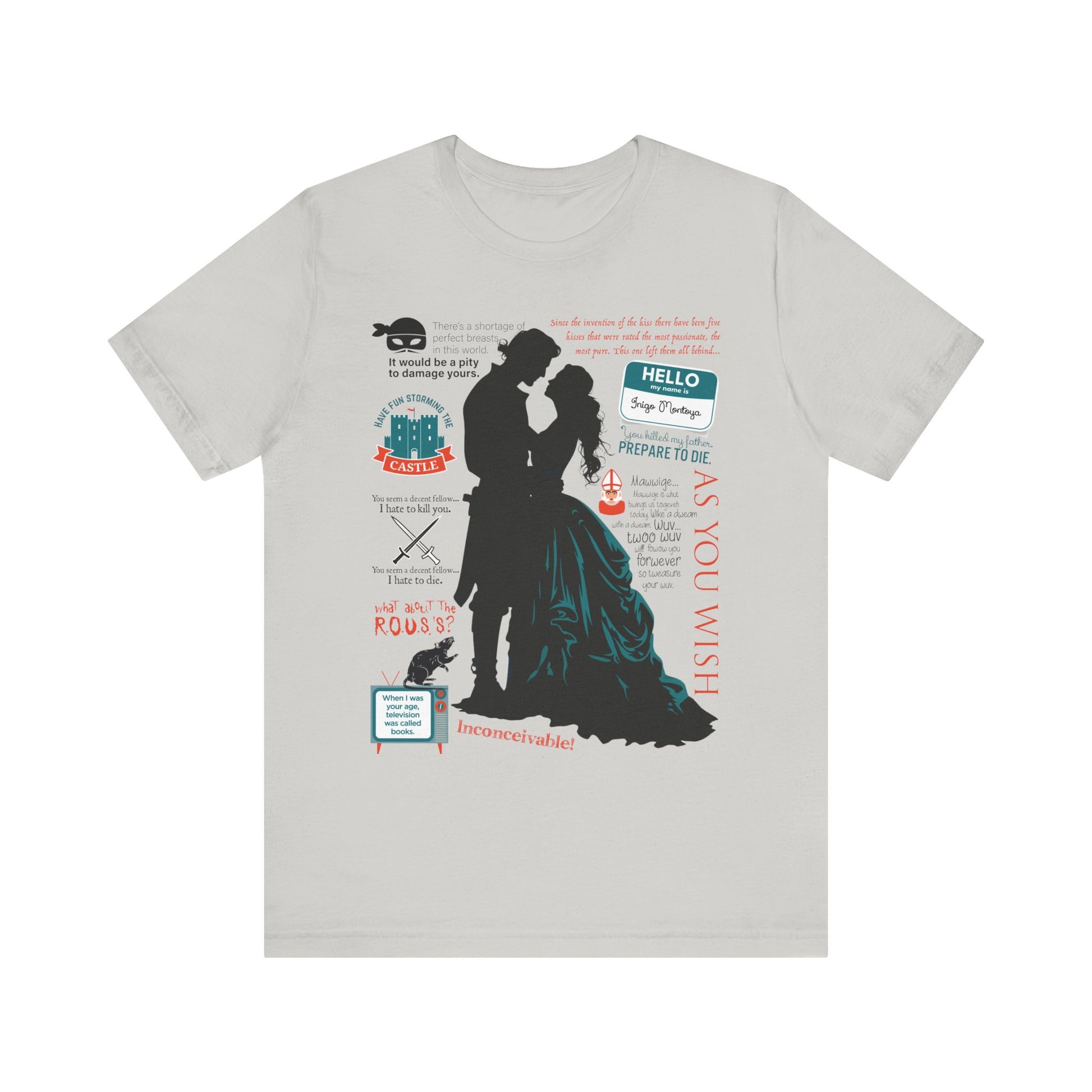 Princess Bride t-shirt vintage mens womens ladies | Speak Out Shirts
