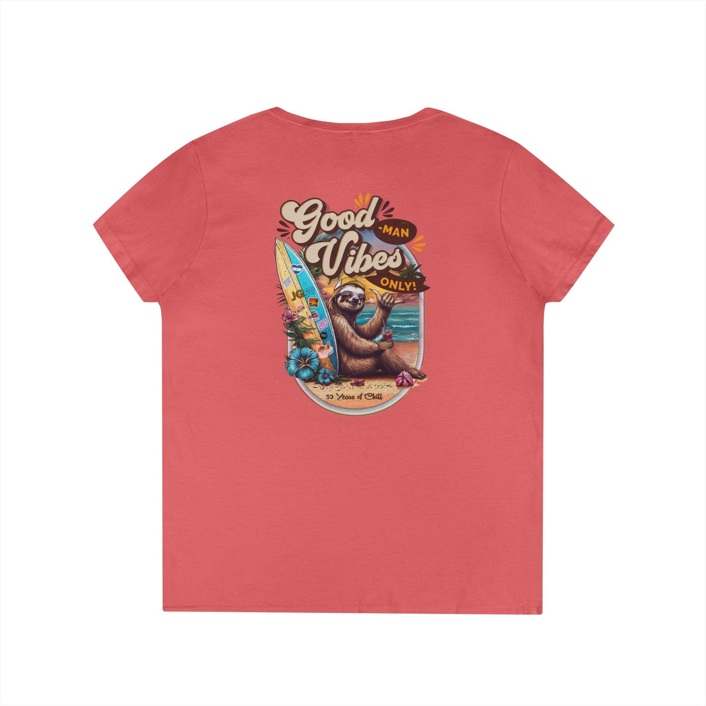 Unisex V Neck James Good Vibes Only Birthday Celebration Shirt