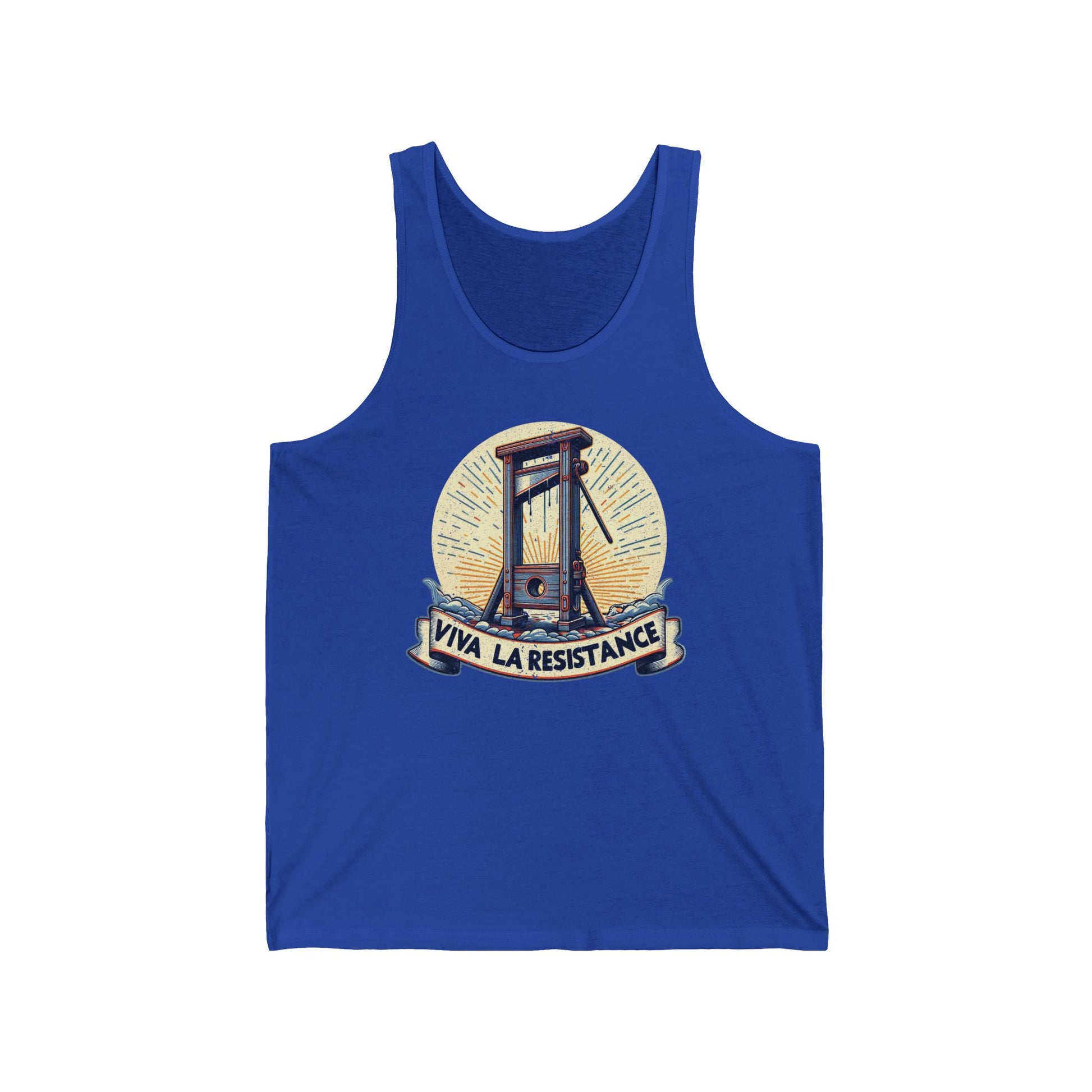 Viva La Résistance Jersey Tank t-shirt protest mens womens | Speak Out Shirts