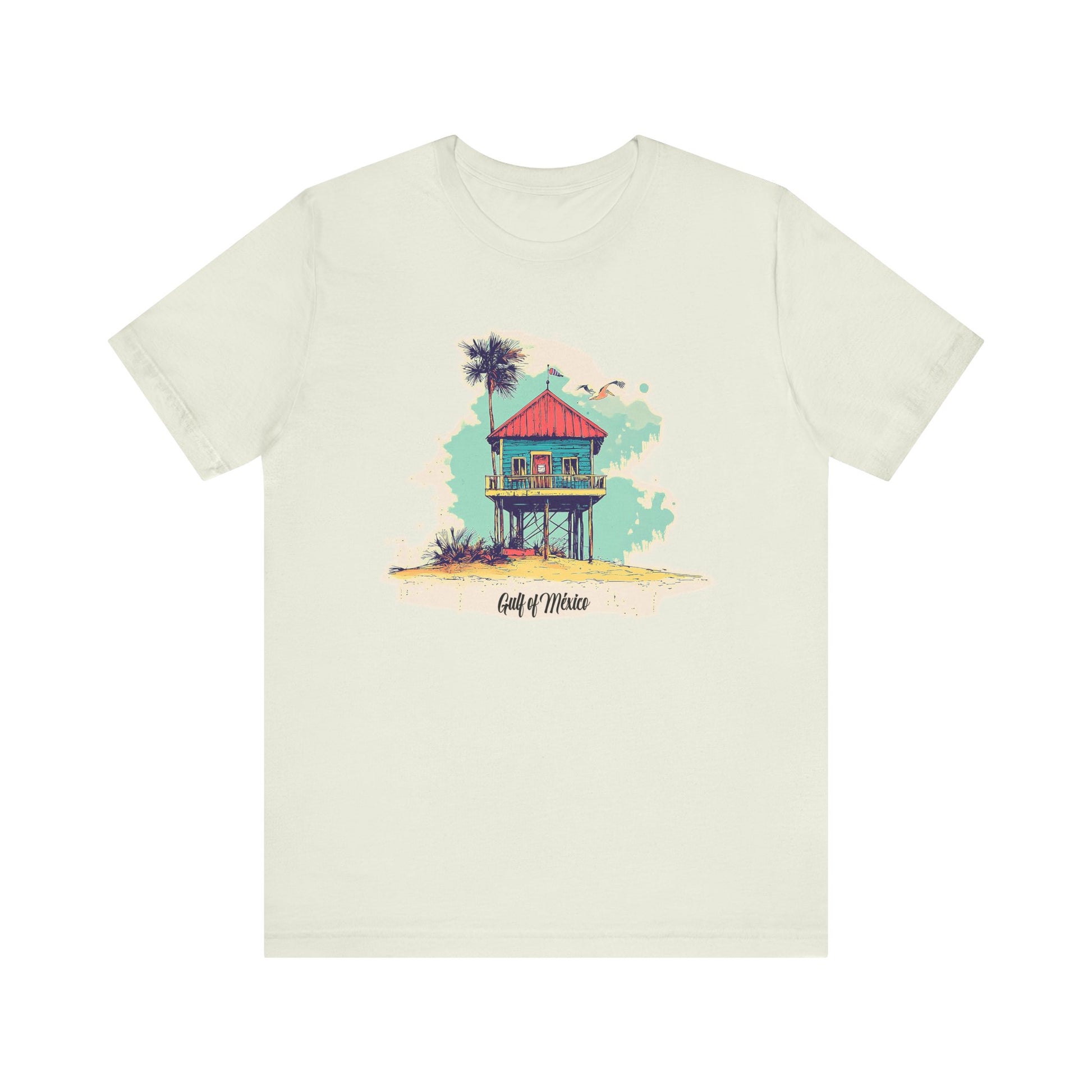 Gulf of México Stilt House On the Gulf t-shirt activist mens womens | Speak Out Shirts