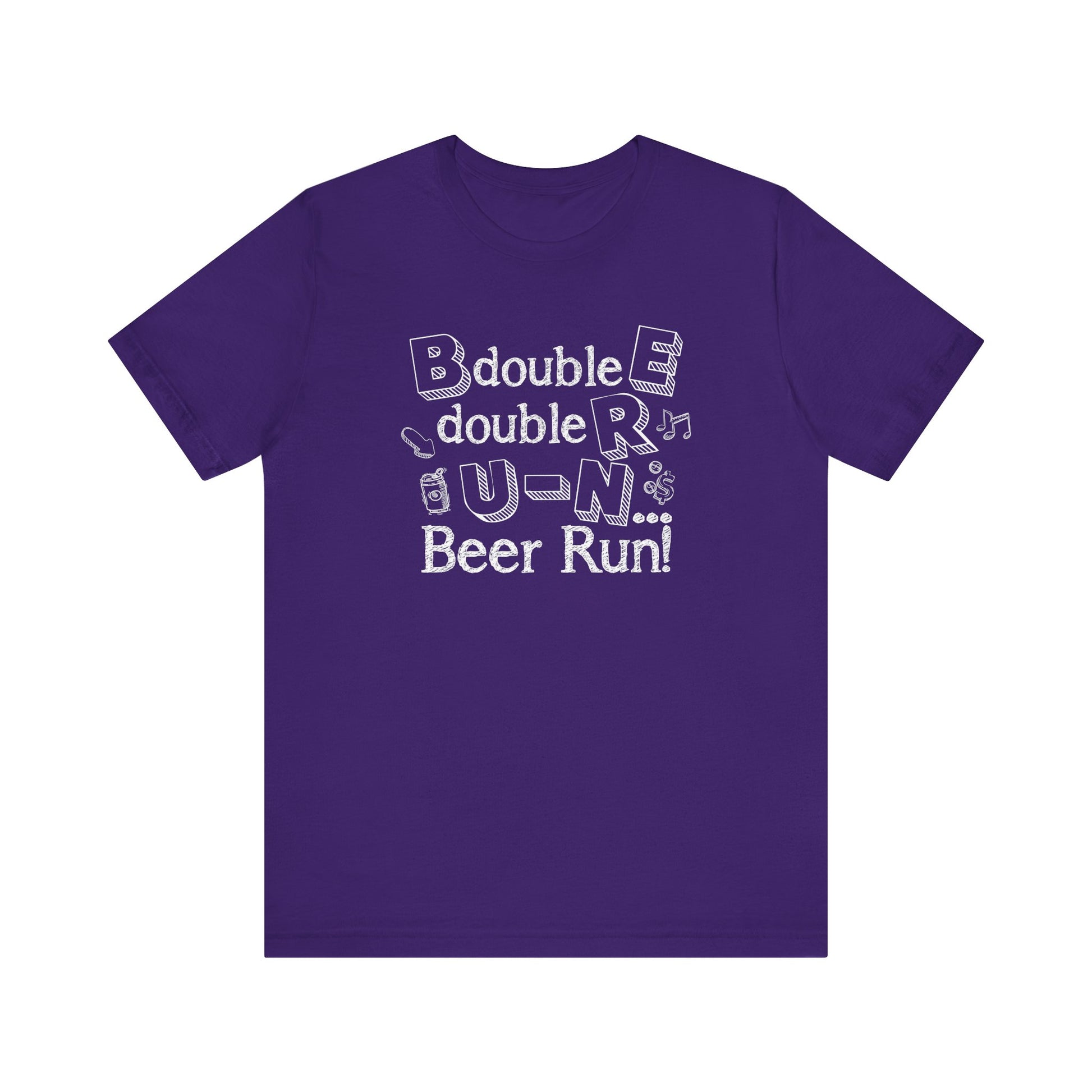 B double E double RR UN spells BEER RUN! t-shirt mens womens ladies | Speak Out Shirts