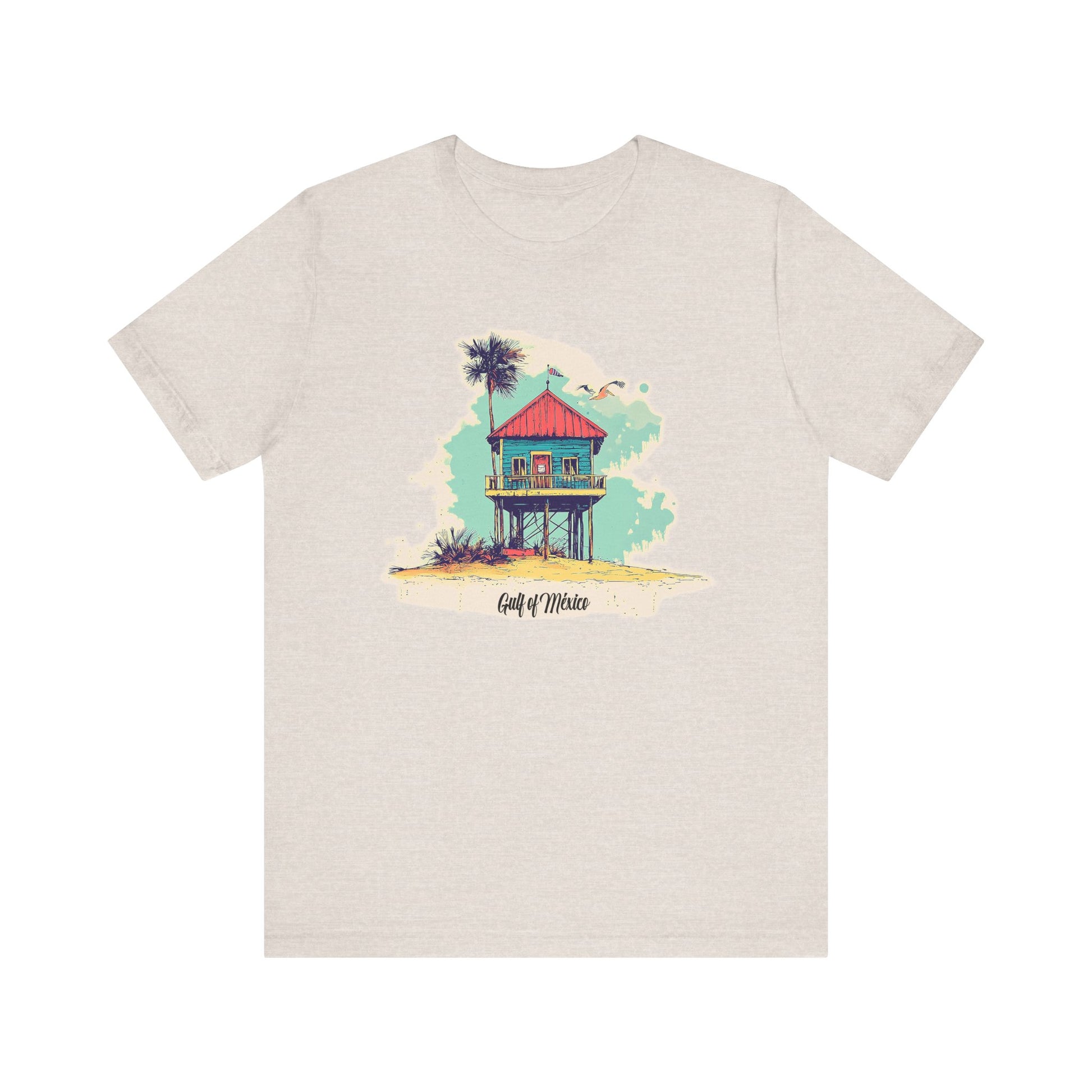 Gulf of México Stilt House On the Gulf t-shirt activist mens womens | Speak Out Shirts