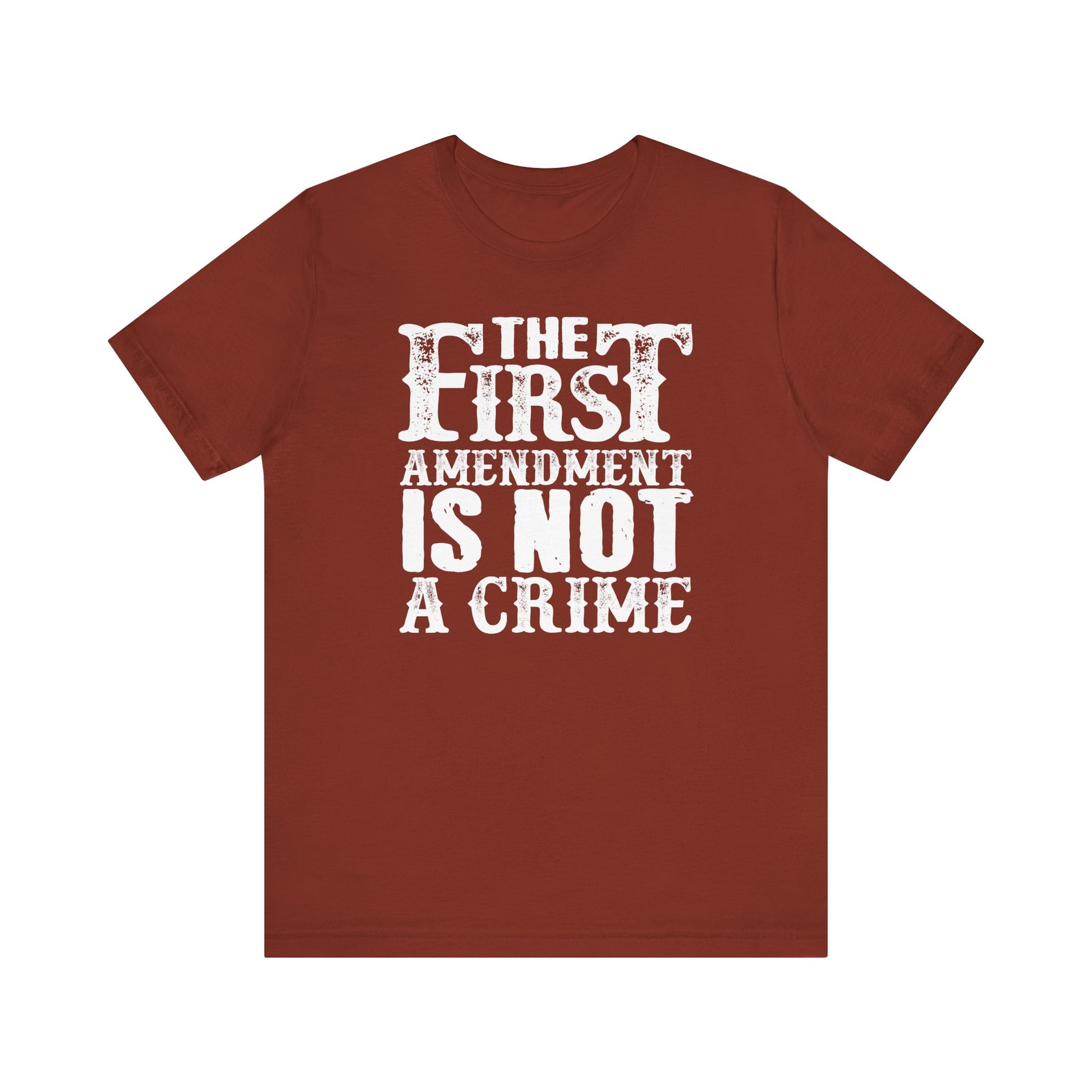 The First Amendment is not a Crime t-shirt protest mens womens | Speak Out Shirts