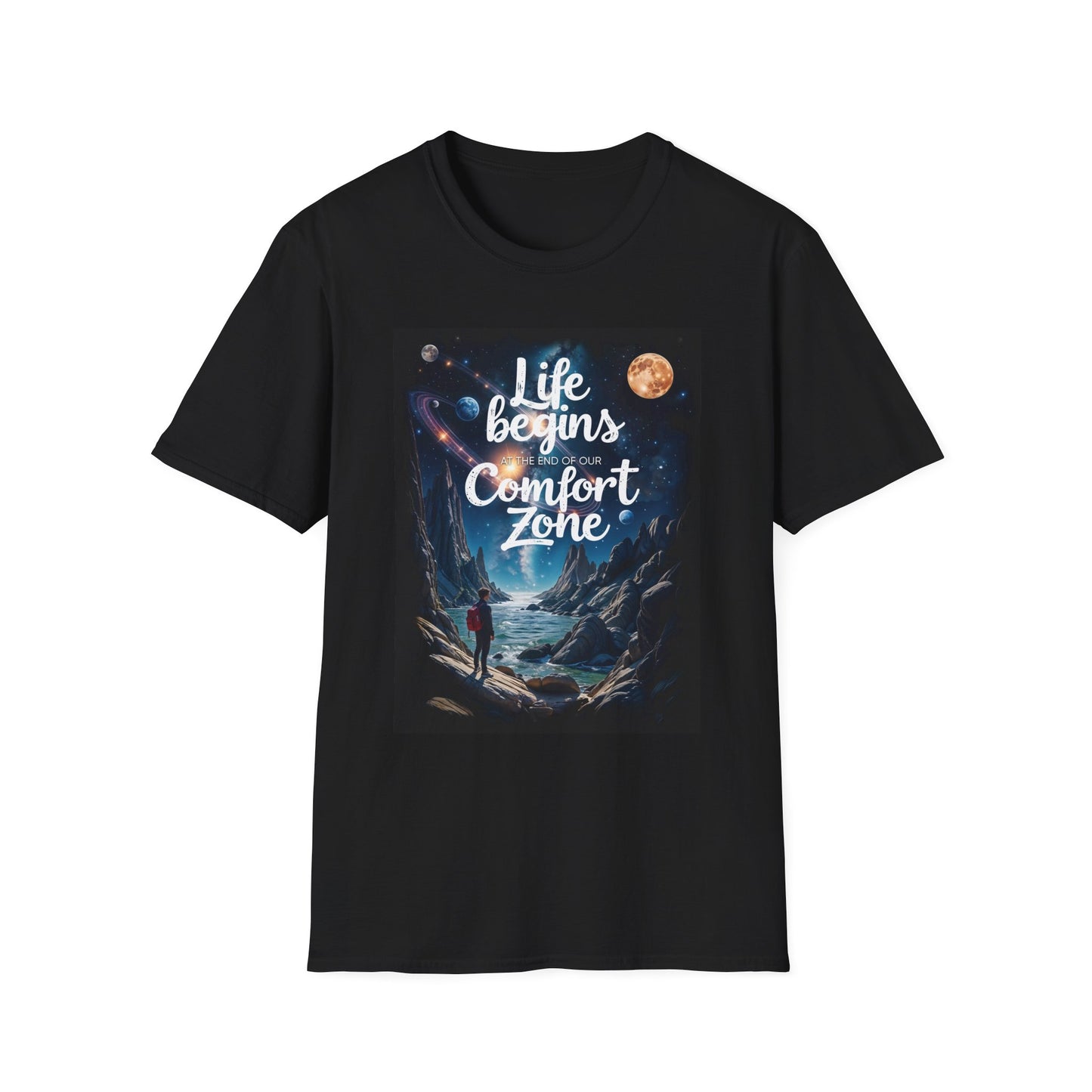 Life Begins At The End Of Your Comfort Zone Shirt