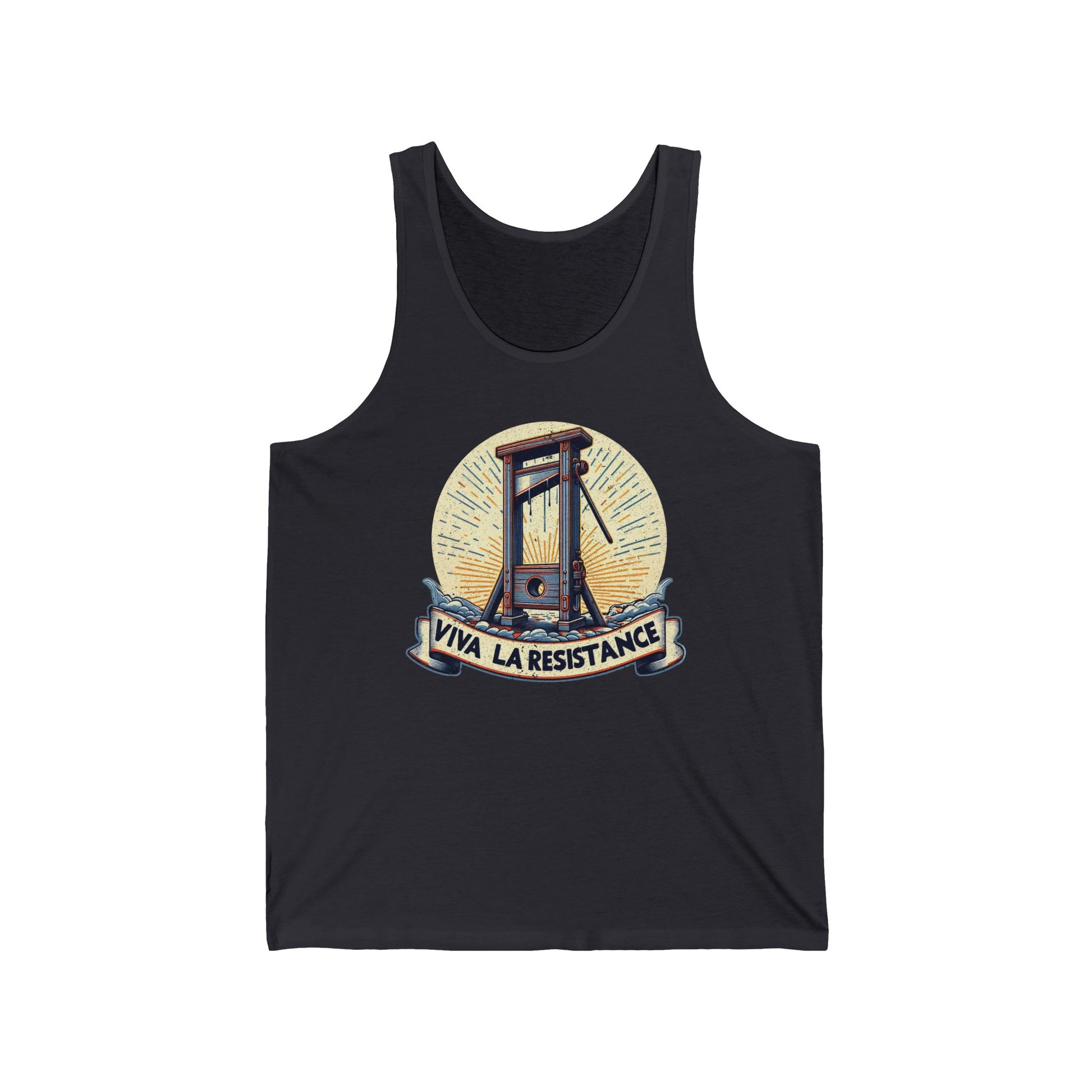 Viva La Résistance Jersey Tank t-shirt protest mens womens | Speak Out Shirts