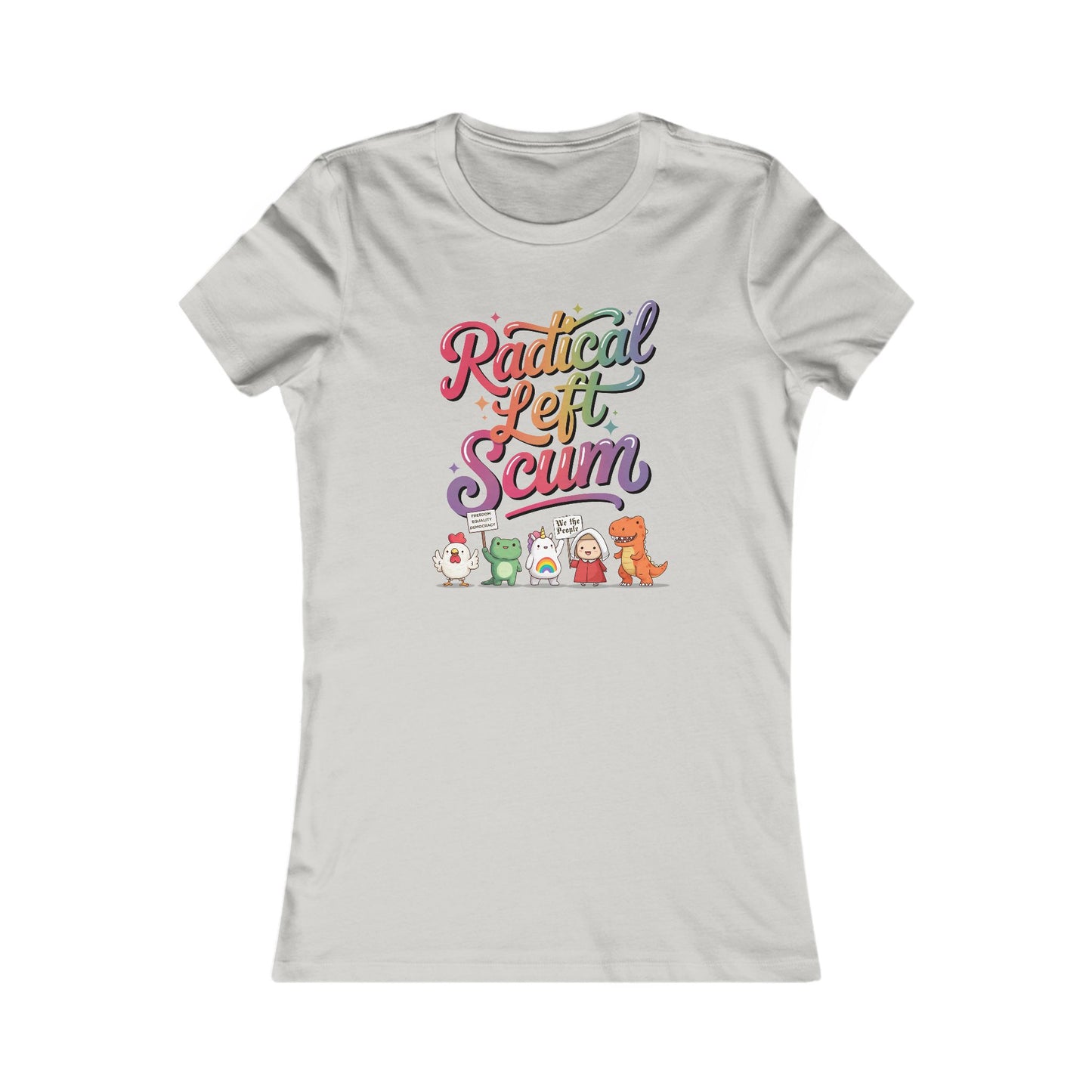 Radical Left Scum Protestor Icons Women's Favorite t-shirt protest mens womens | Speak Out Shirts