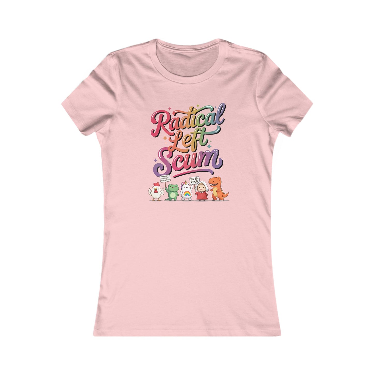 Radical Left Scum Protestor Icons Women's Favorite t-shirt protest mens womens | Speak Out Shirts
