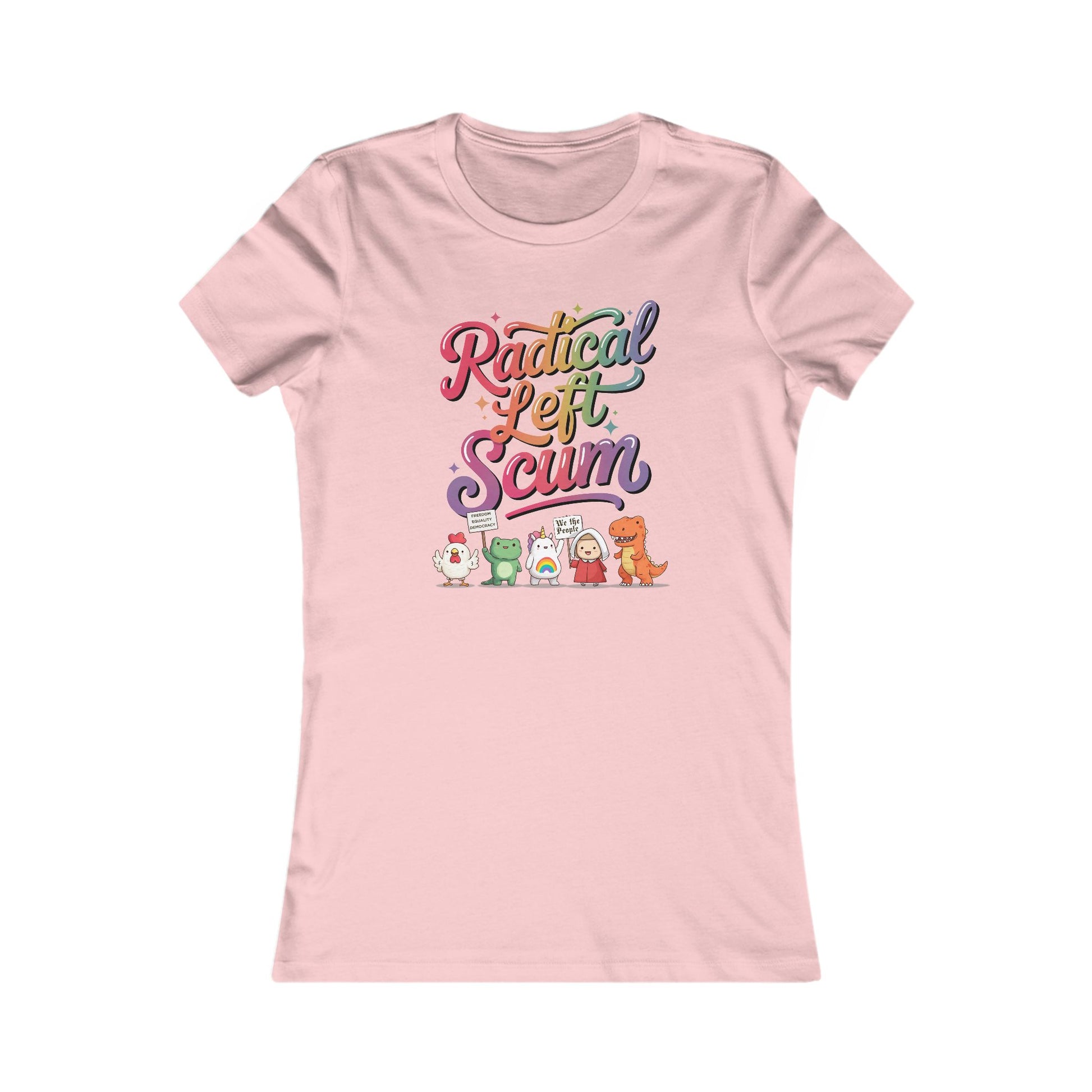 Radical Left Scum Protestor Icons Women's Favorite t-shirt protest mens womens | Speak Out Shirts