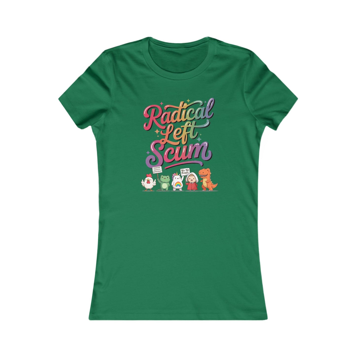 Radical Left Scum Protestor Icons Women's Favorite t-shirt protest mens womens | Speak Out Shirts