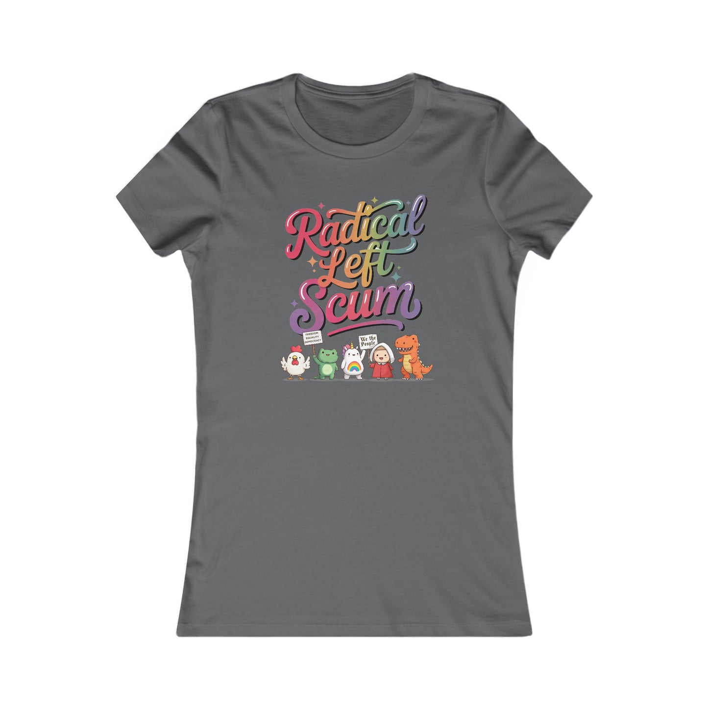 Radical Left Scum Protestor Icons Women's Favorite t-shirt protest mens womens | Speak Out Shirts