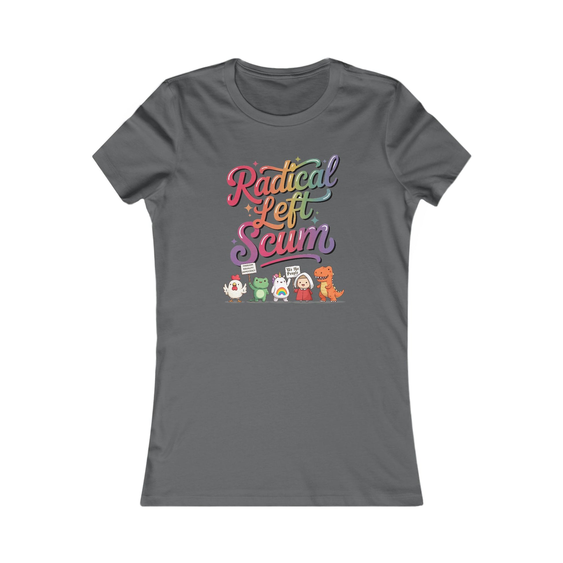 Radical Left Scum Protestor Icons Women's Favorite t-shirt protest mens womens | Speak Out Shirts