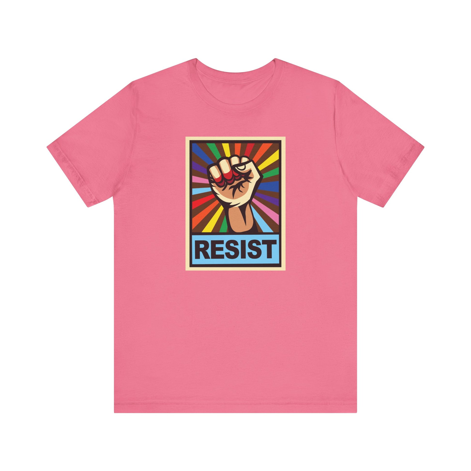 Unisex Pride Tee LGBTQ+ RESIST - Pride Statement