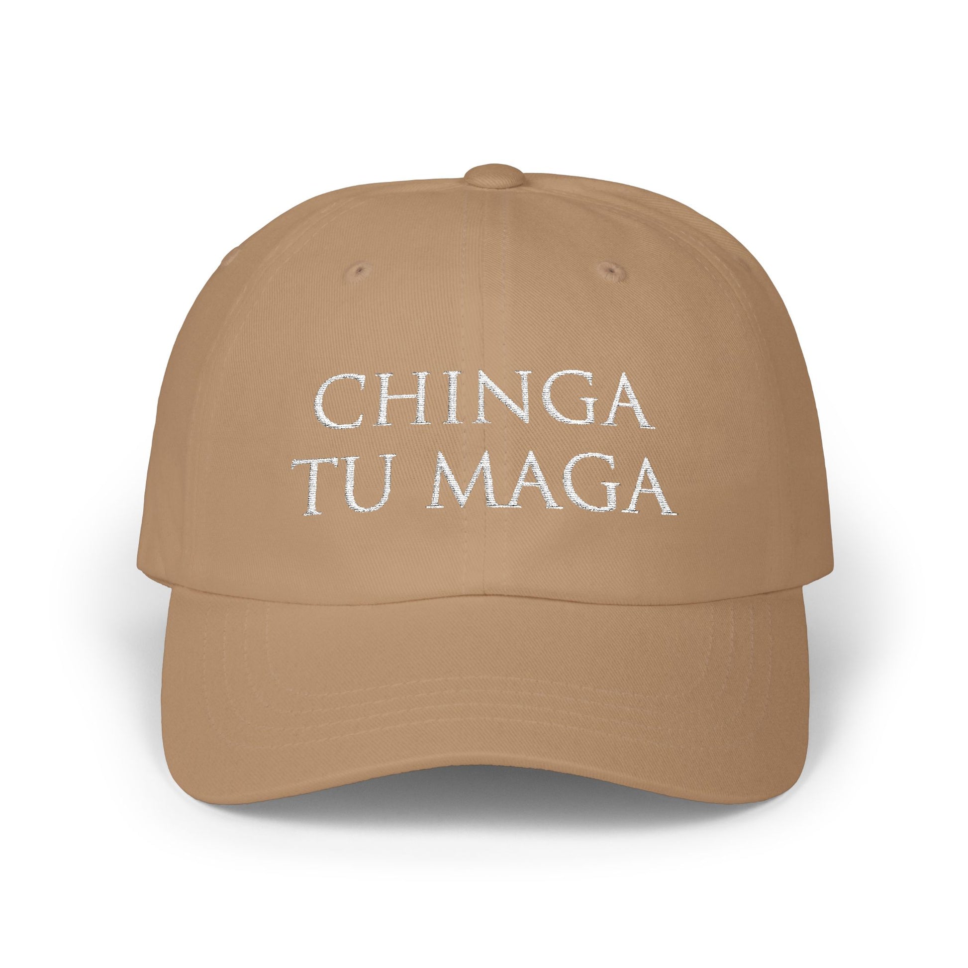 Chinga Tu Maga Classic Baseball Hat t-shirt protest mens womens | Speak Out Shirts