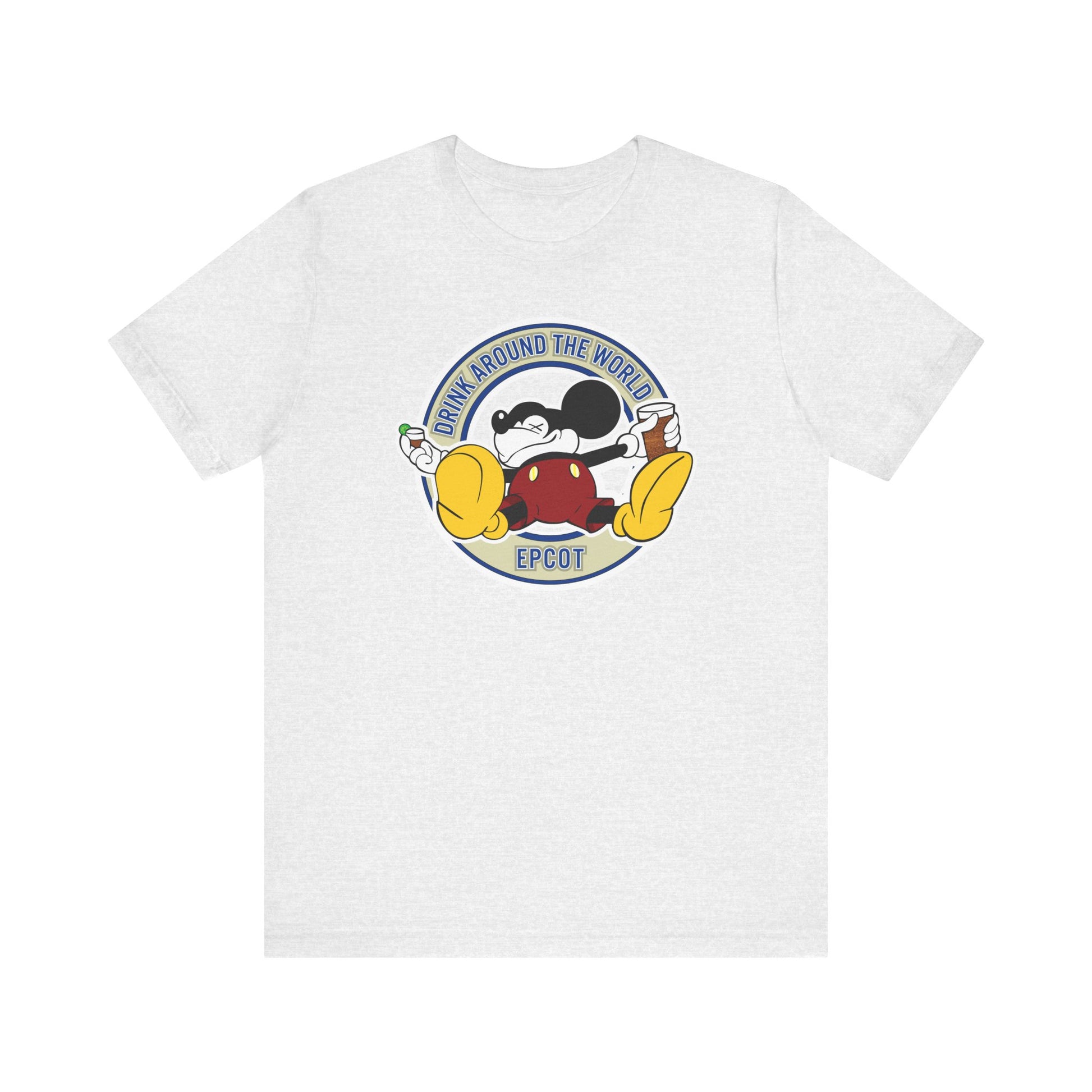 Tipsy Mickey Epcot Group Drinking t-shirt mens womens ladies | Speak Out Shirts