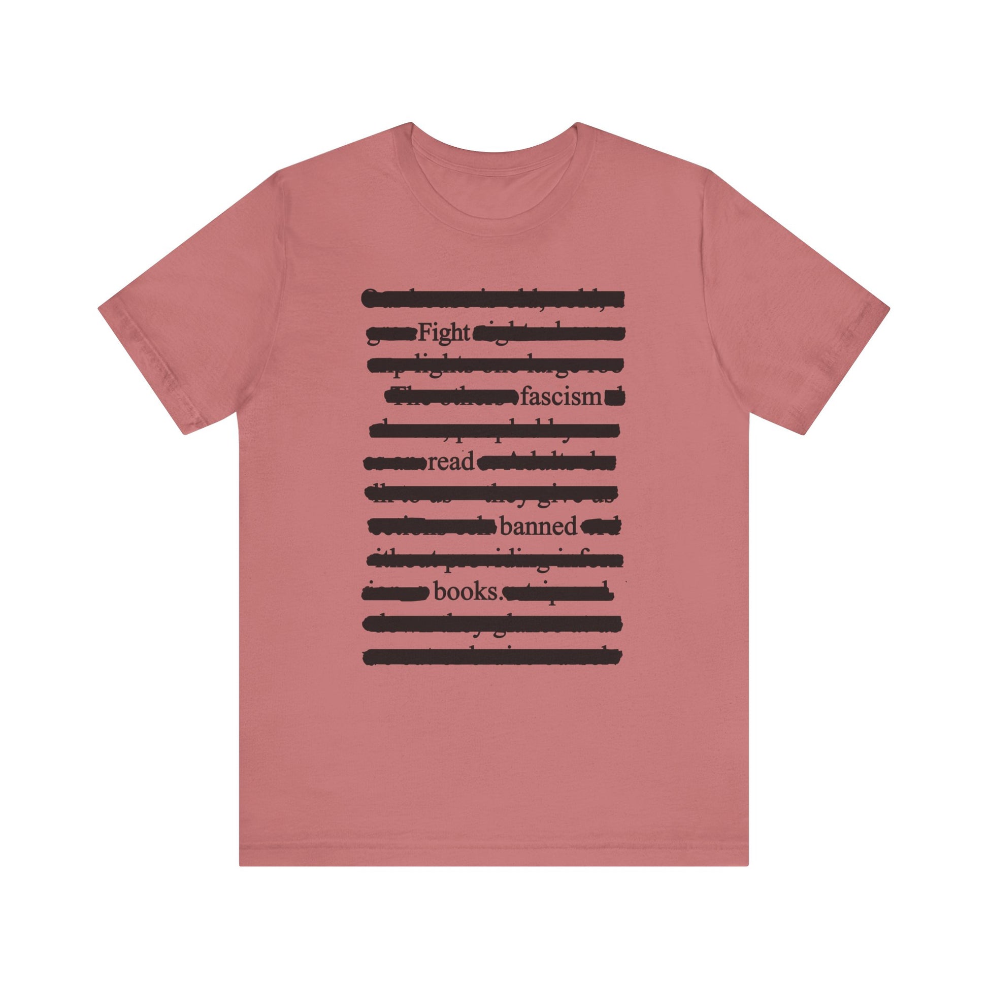 Fight Fascism Read Banned Books t-shirt protest mens womens | Speak Out Shirts