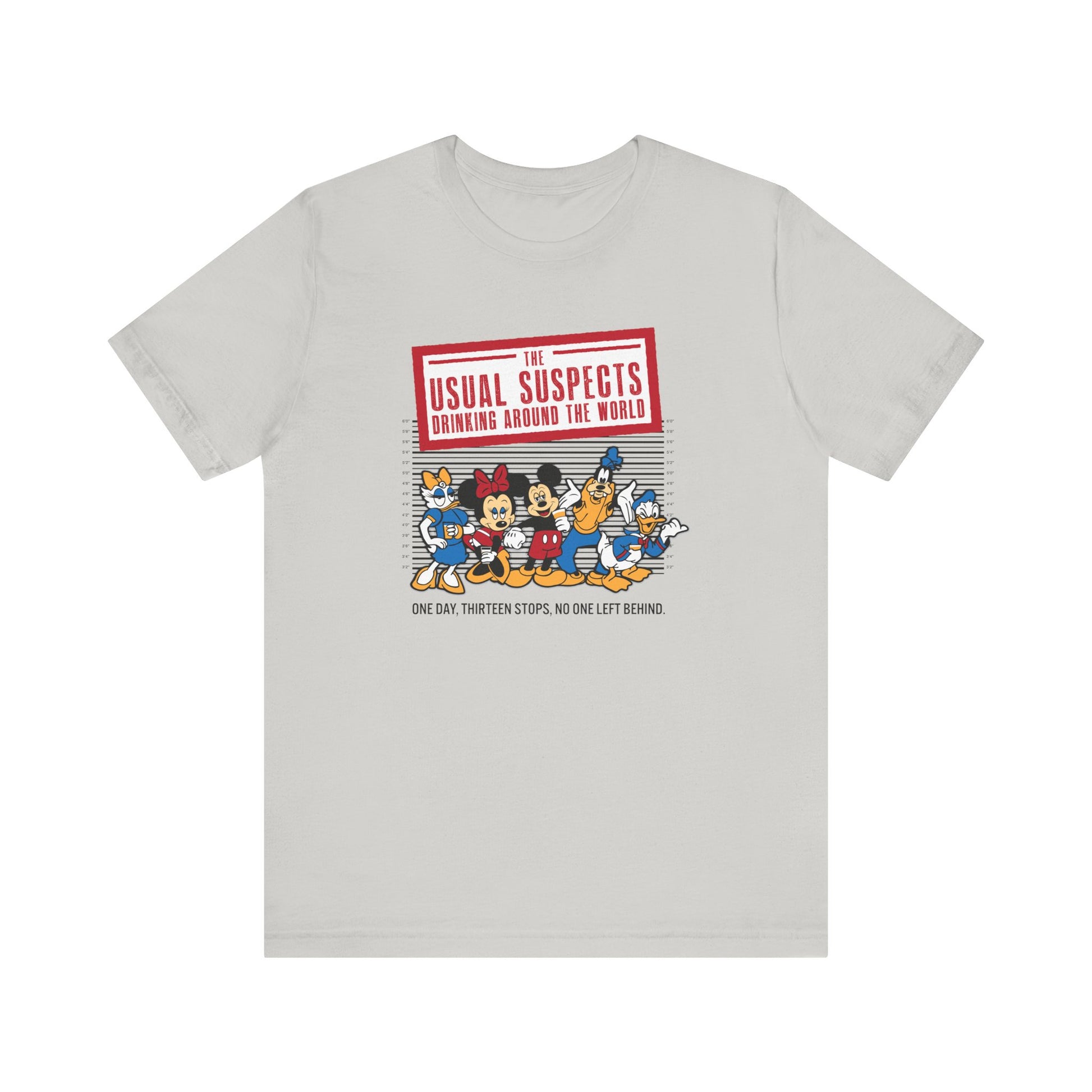 The Usual Suspects Drinking Around the World Epcot Shirt