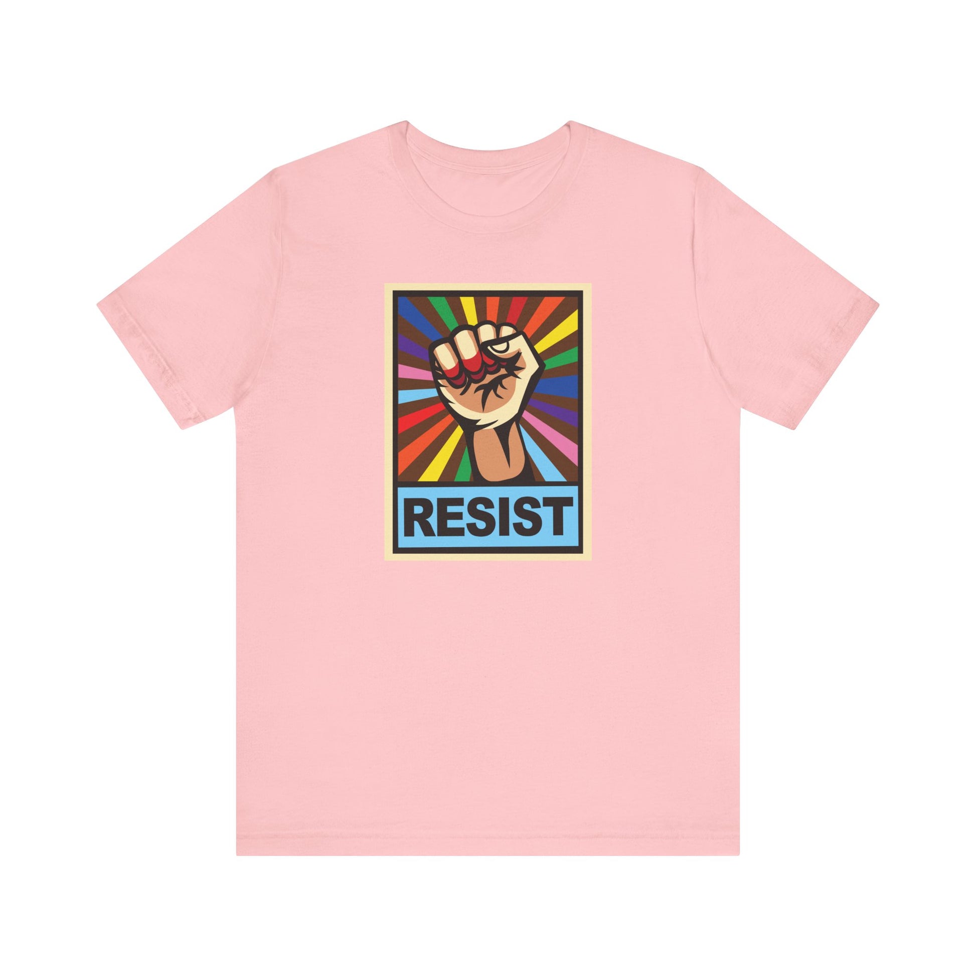 Unisex Pride Tee LGBTQ+ RESIST - Pride Statement