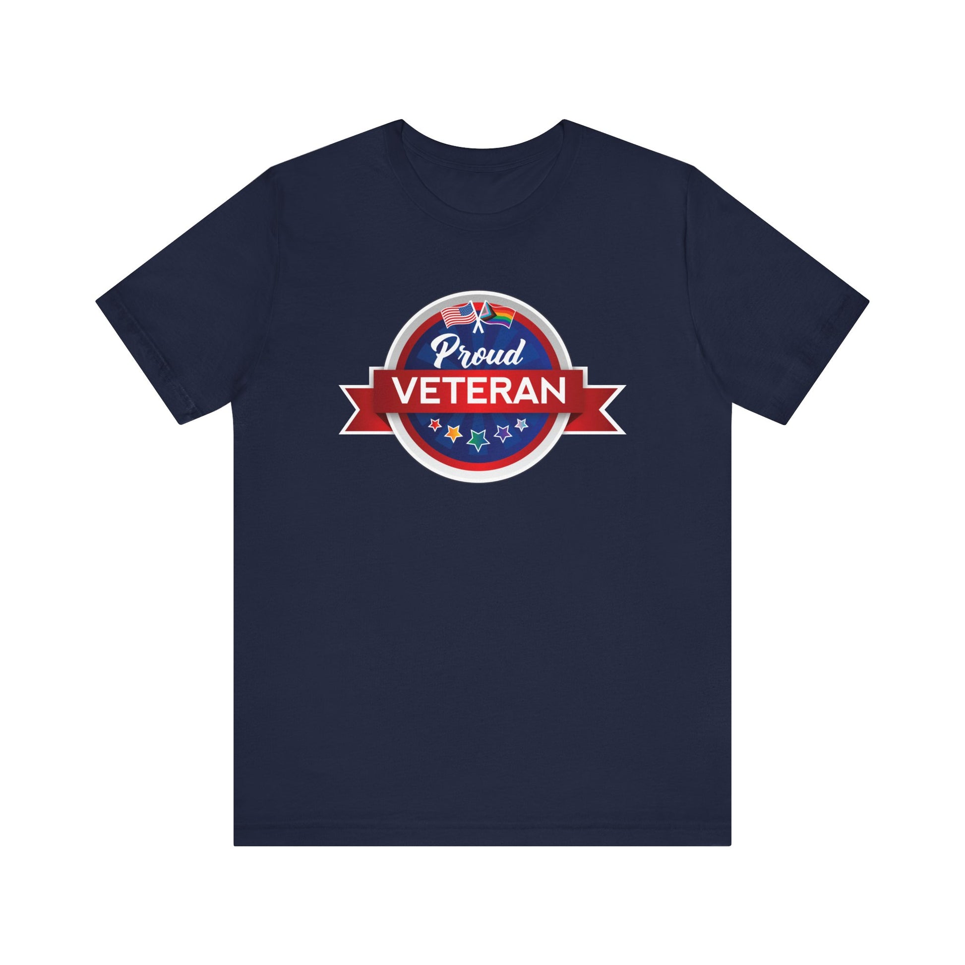 Proud Veteran LGBTQ+ Tee - Pride & Service