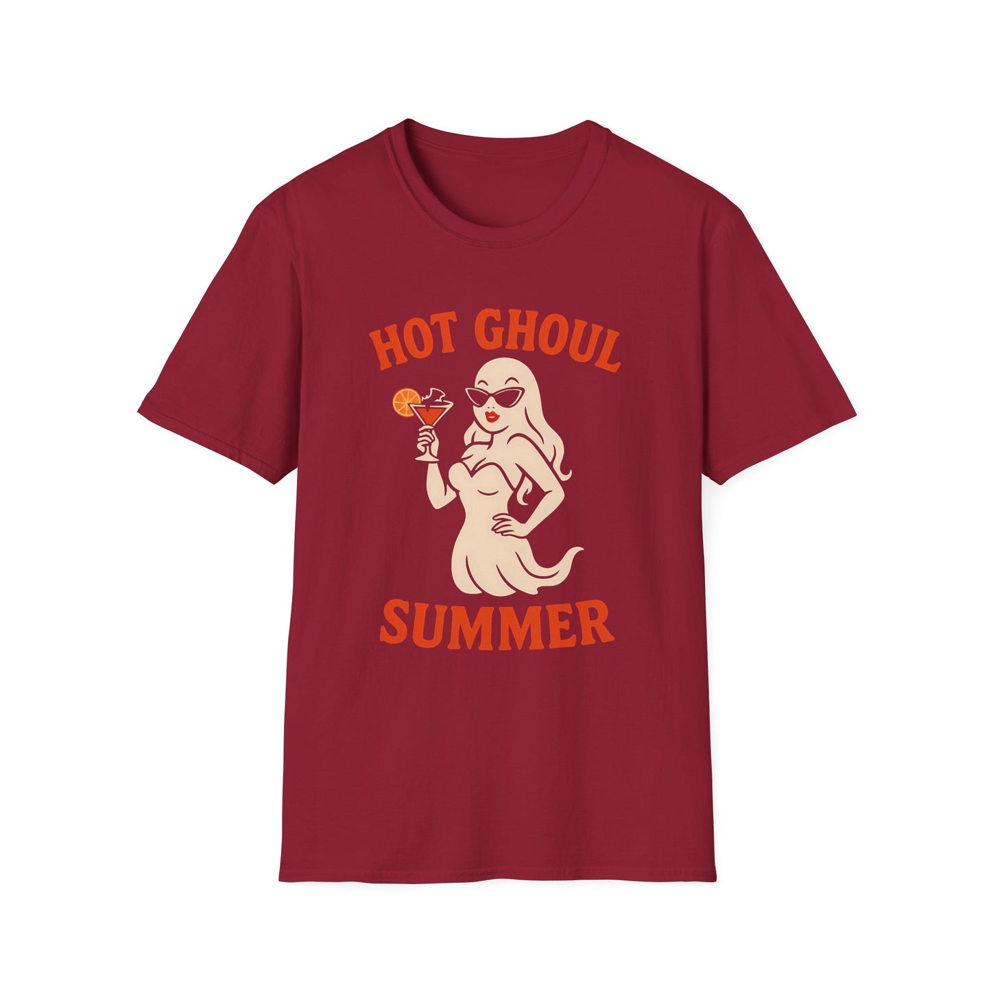 Hot Ghoul Summer Design - Halloween Favorite Tee