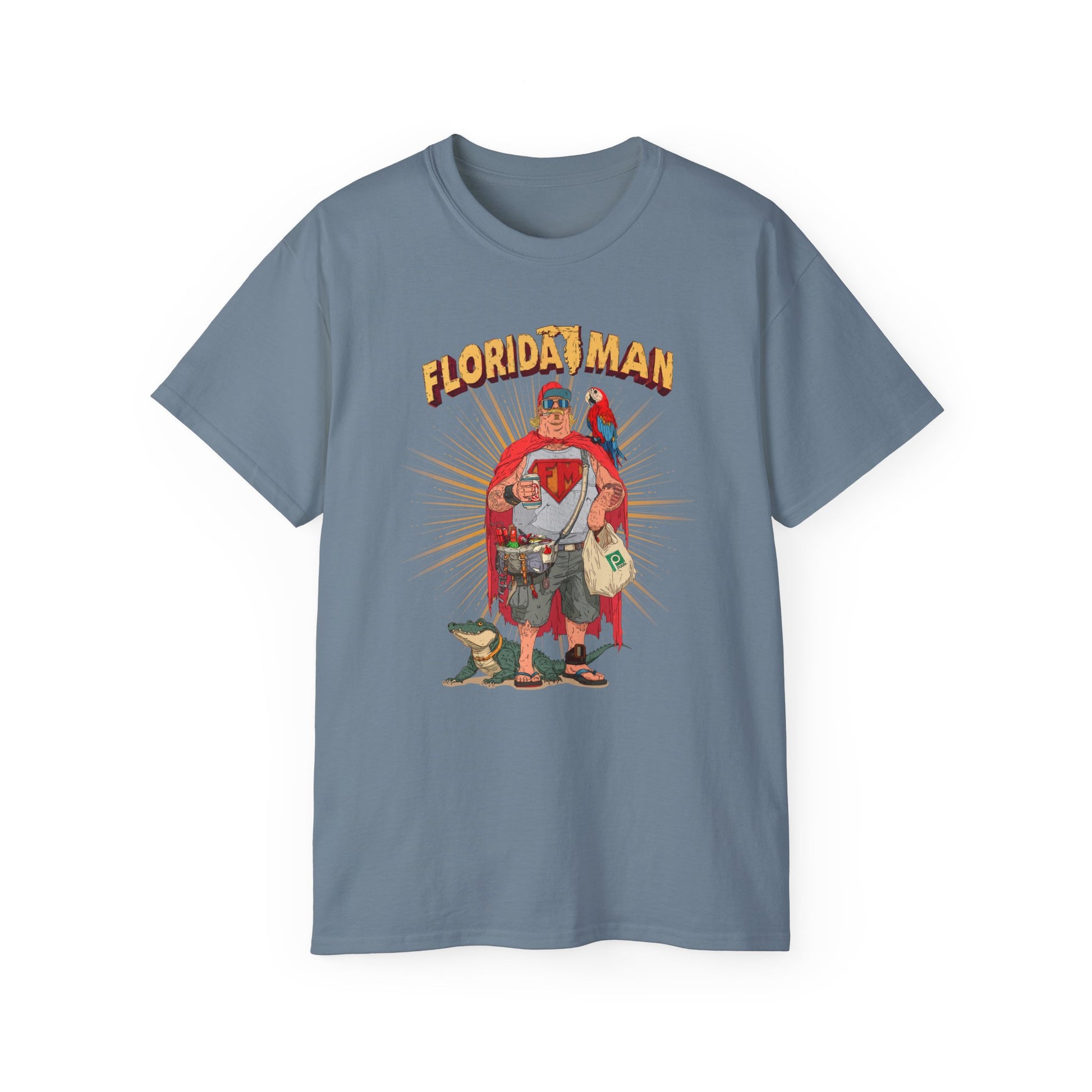 Florida Man The Anti Hero No One Asked For t-shirt activist mens womens | Speak Out Shirts