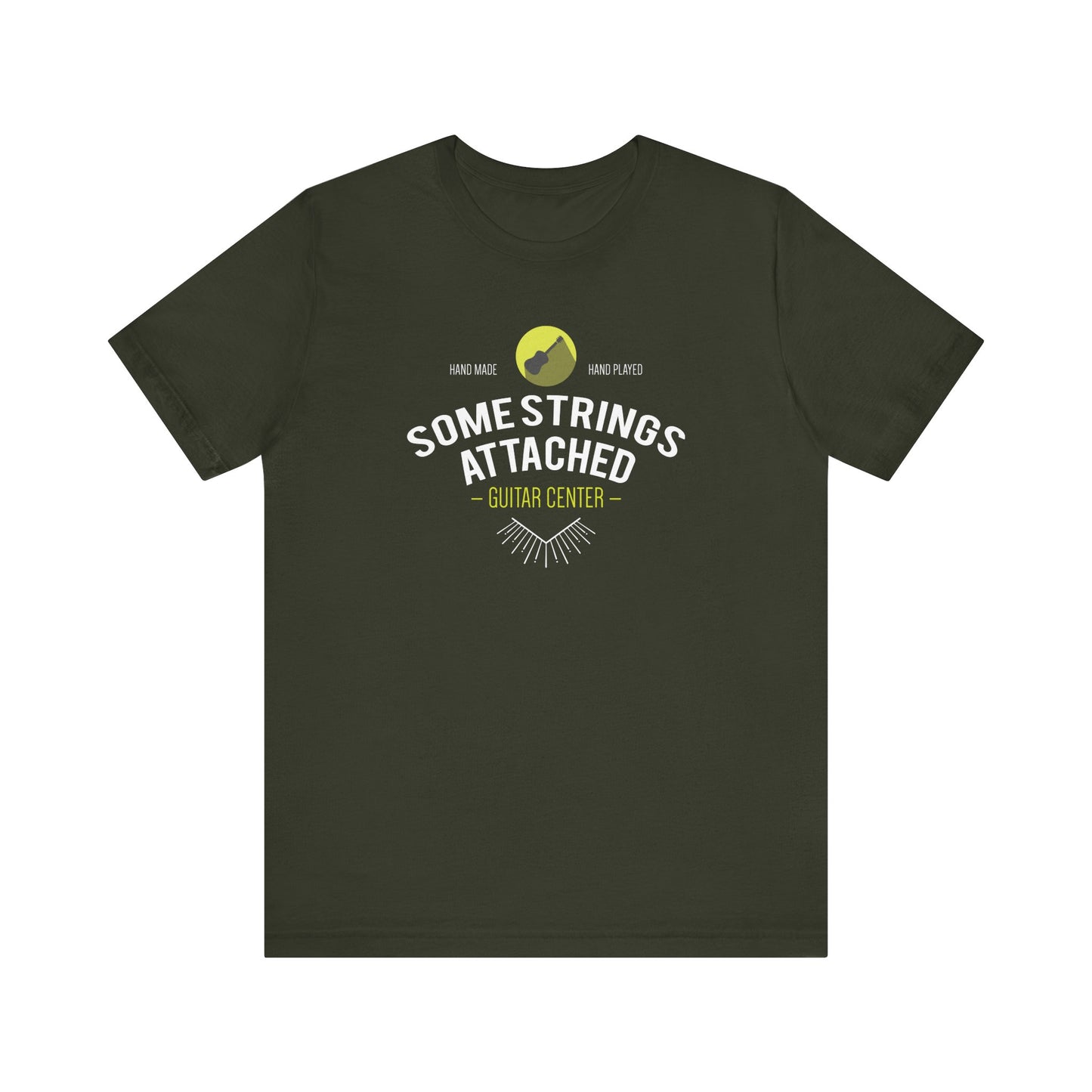 Some Strings Attached Guitar Pun Shirt - Music Tee