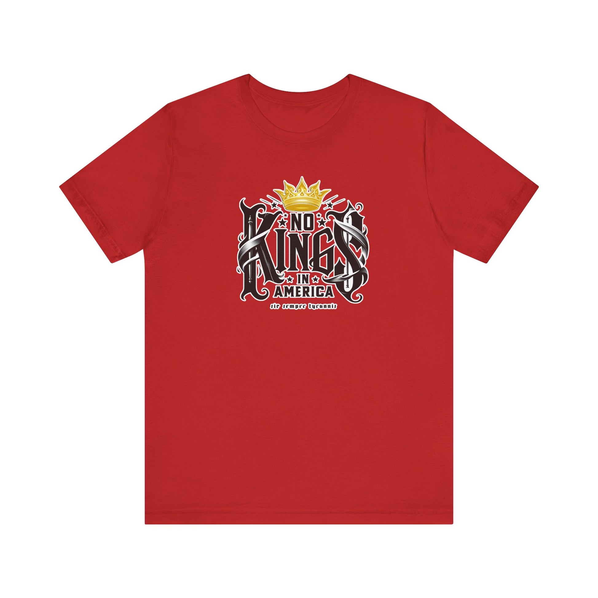 No Kings in America t-shirt protest mens womens | Speak Out Shirts