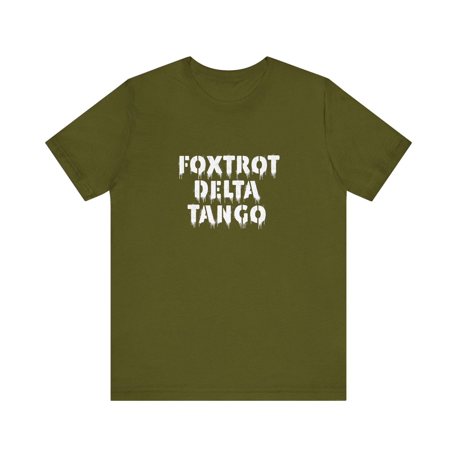 Foxtrot Delta Tango FDT t-shirt activist mens womens | Speak Out Shirts