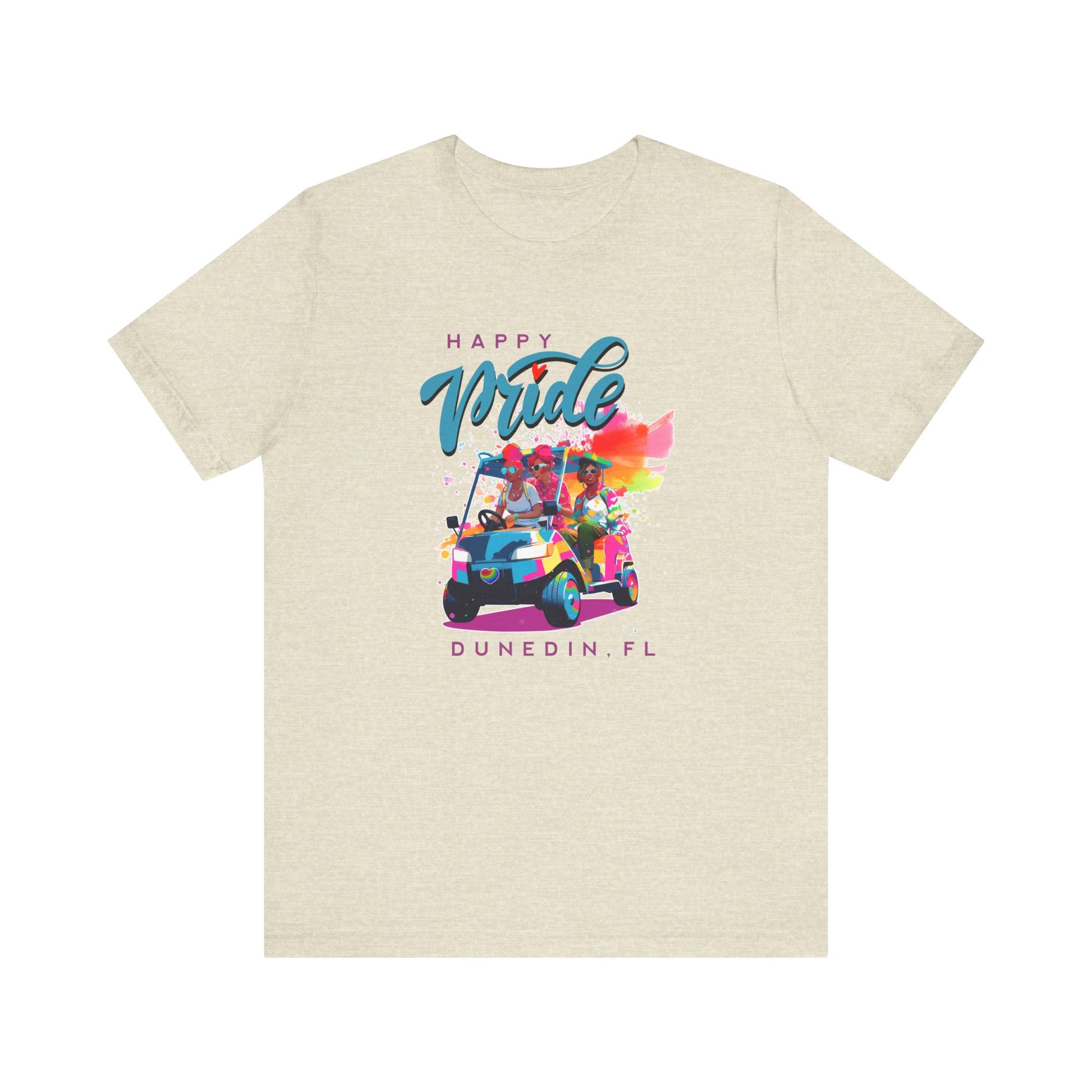Dunedin Pride Golf Cart Parade - Unisex Tee